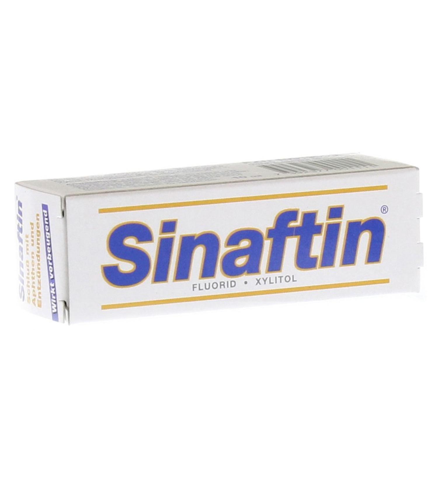 Sinaftin Fluoride Xylitol Toothpaste 10ml - International Shipping Available | Best Oral Care Solution - Buy Online on GoSupps.com