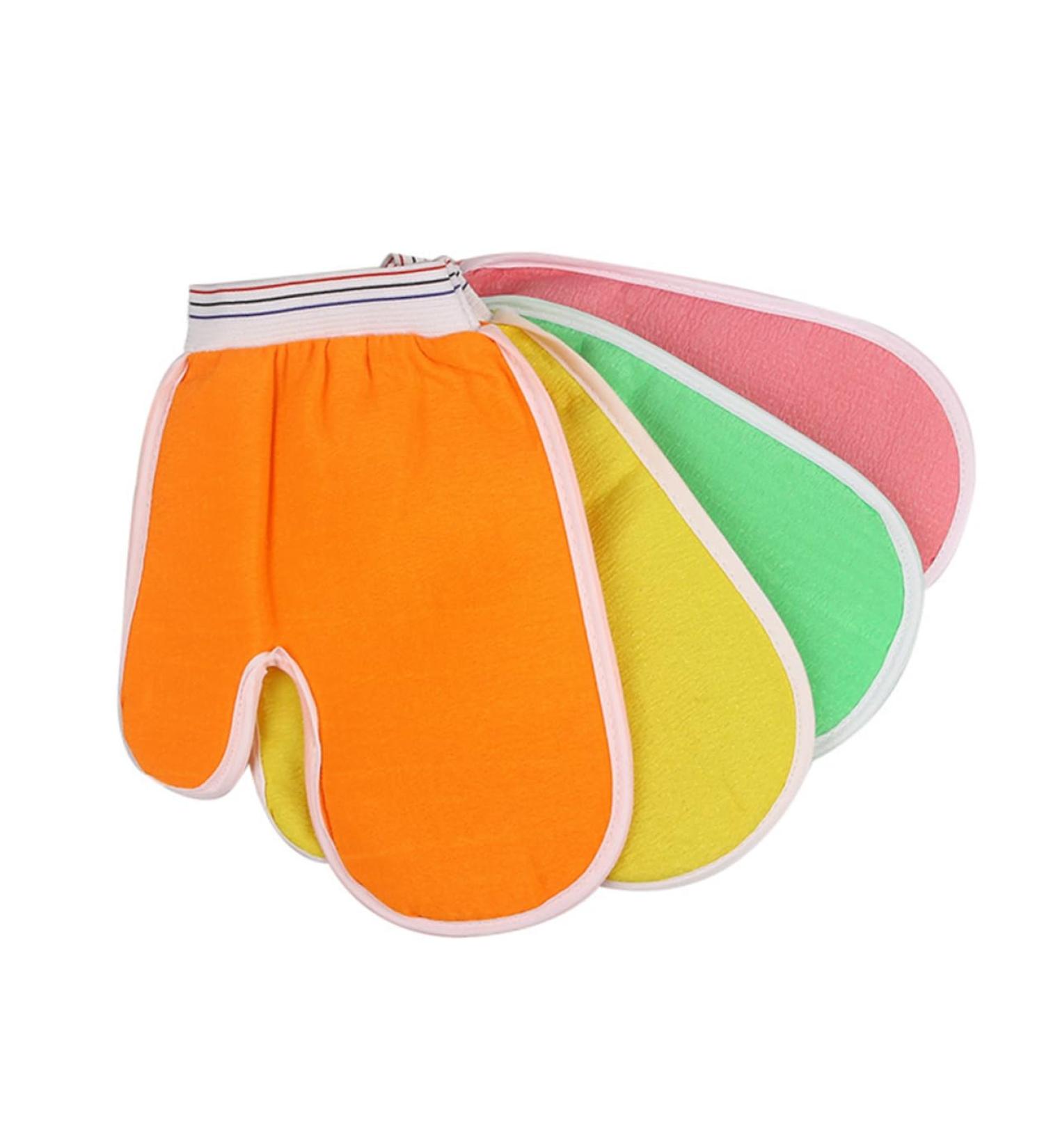 Hemoton Anti-Scald Shower Gloves with Rhinestone Separator - Exfoliating Luxury Spa Bath Accessory & Car Diffuser Scrubber - Buy Online on GoSupps.com