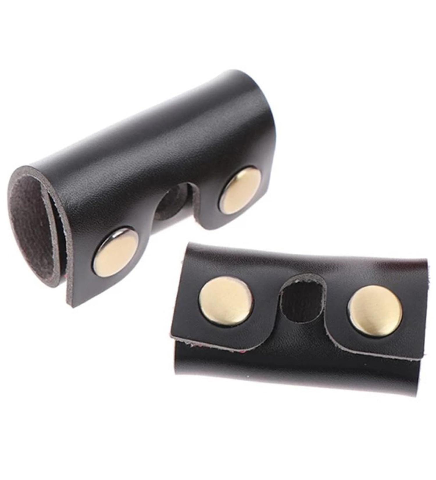 Ipetboom Leather Razor Head Case for Men - Shaving Accessories Storage Bag (8.5x4.5cm) - Safe & Stylish for Household Use - Buy Online on GoSupps.com