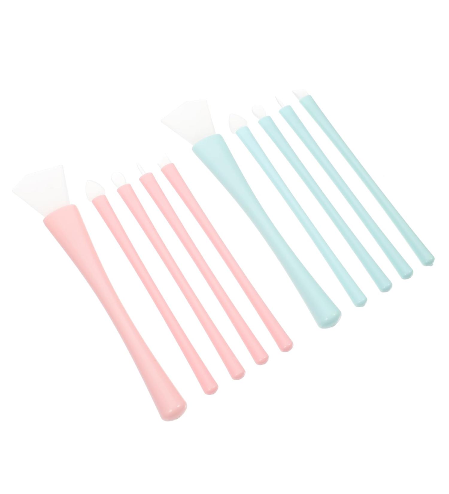 Shop Minkissy Silicone Makeup Brush Set - Perfect for Lip Gloss Eyeliner & Facial Masks | International Shipping Available - Buy Online on GoSupps.com
