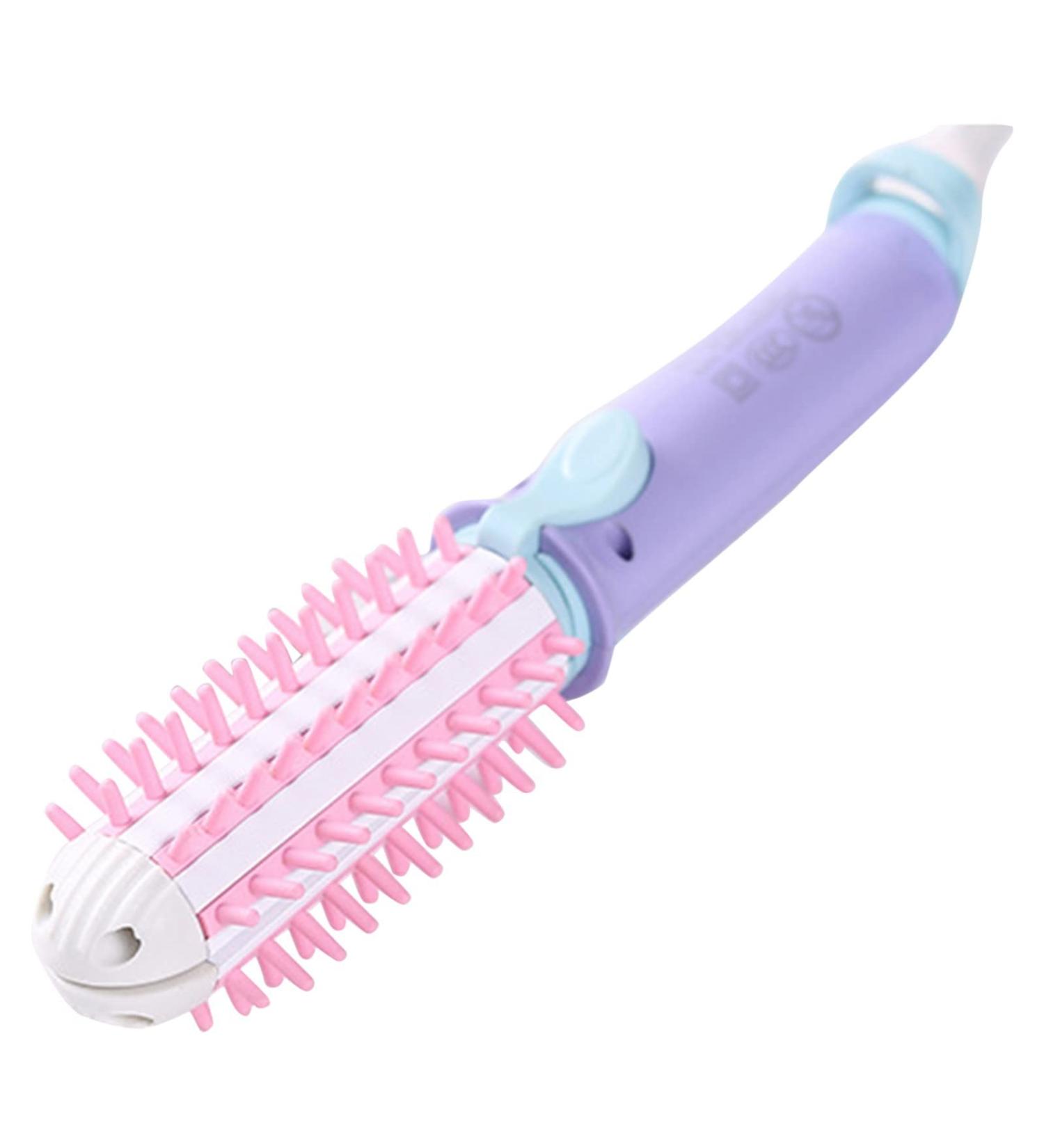 Electric Hair Styler Curler Curling Irons Dryers Travel Hair Straightener Ceramic Hair Curler Hot Brush Hair Curling Compatible with Machine (B One Size) One Size B - Buy Online on GoSupps.com