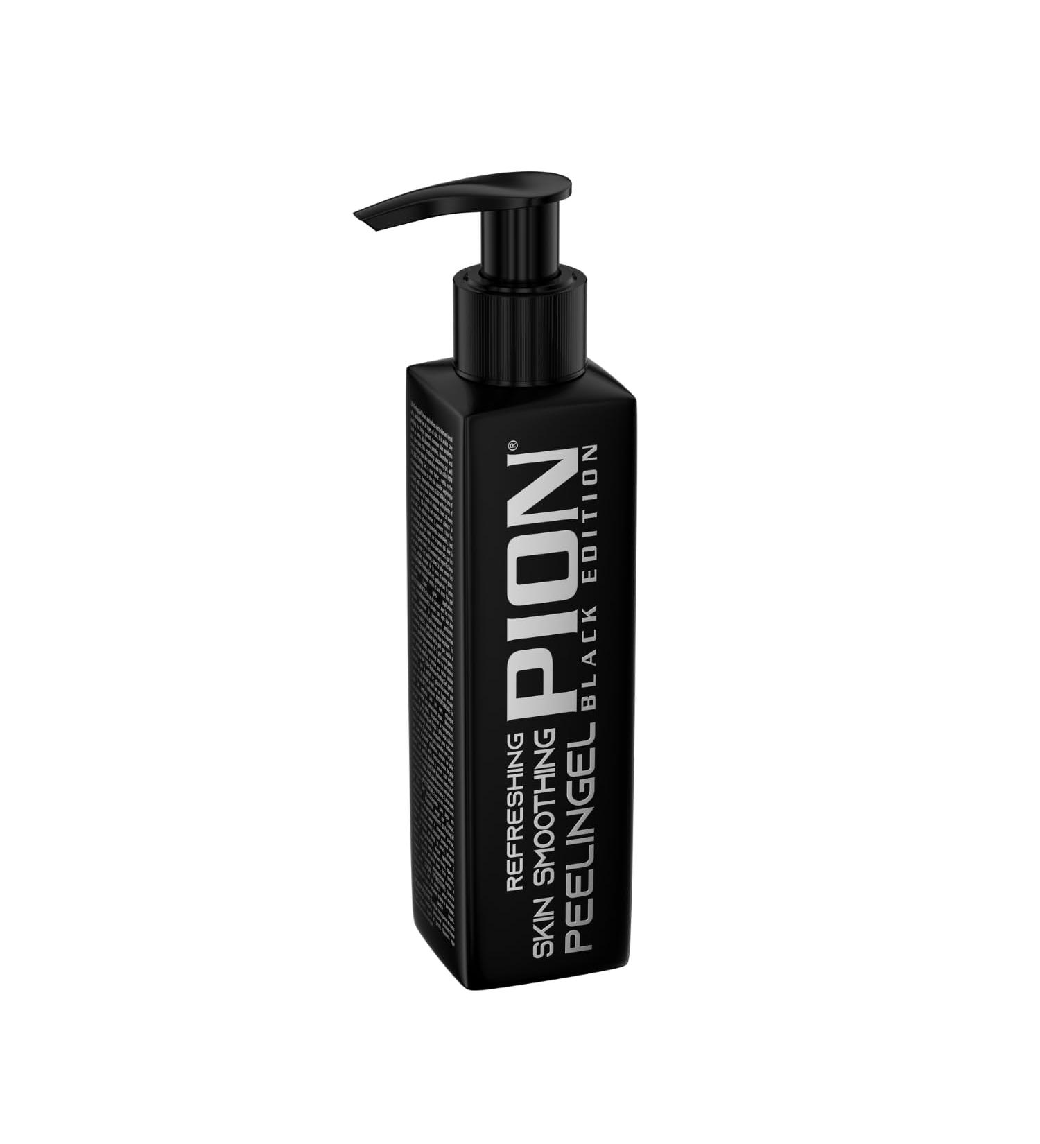 Pion Black Edition Peeling Gel 150 ml - Soin De La Peau Lissant Parfum De Menthe Rafra chissant Revitalisant et Hydratant - Unisexe Usage Domestique et Professionnel - Buy Online on GoSupps.com