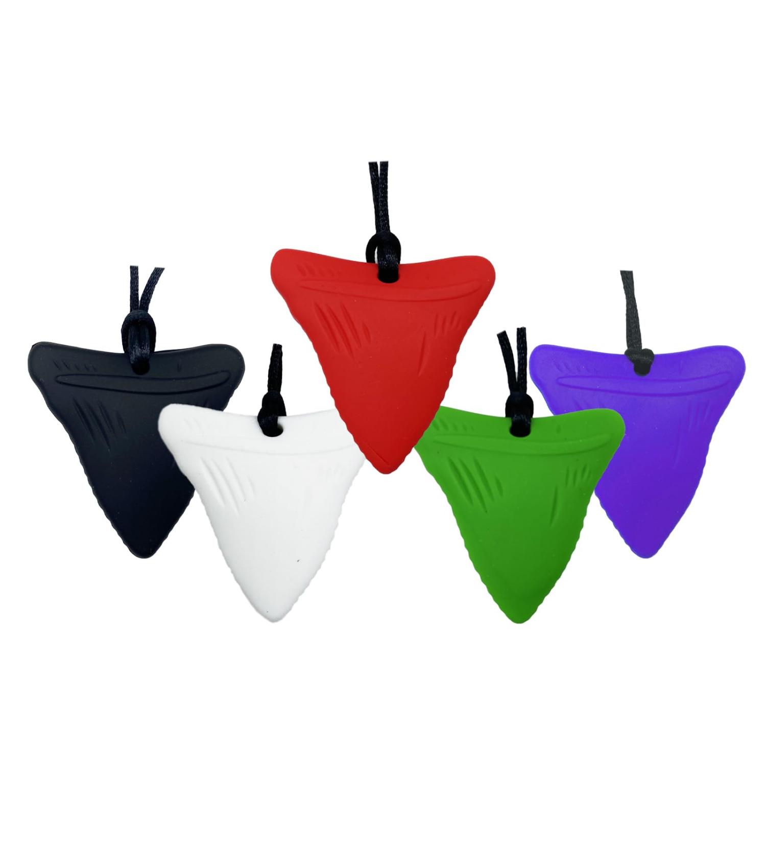 Chew Toys for Kids with ADHD & Autism - Safe Food Grade Silicone 5 Pack | Ideal for Boys & Girls - Buy Online on GoSupps.com