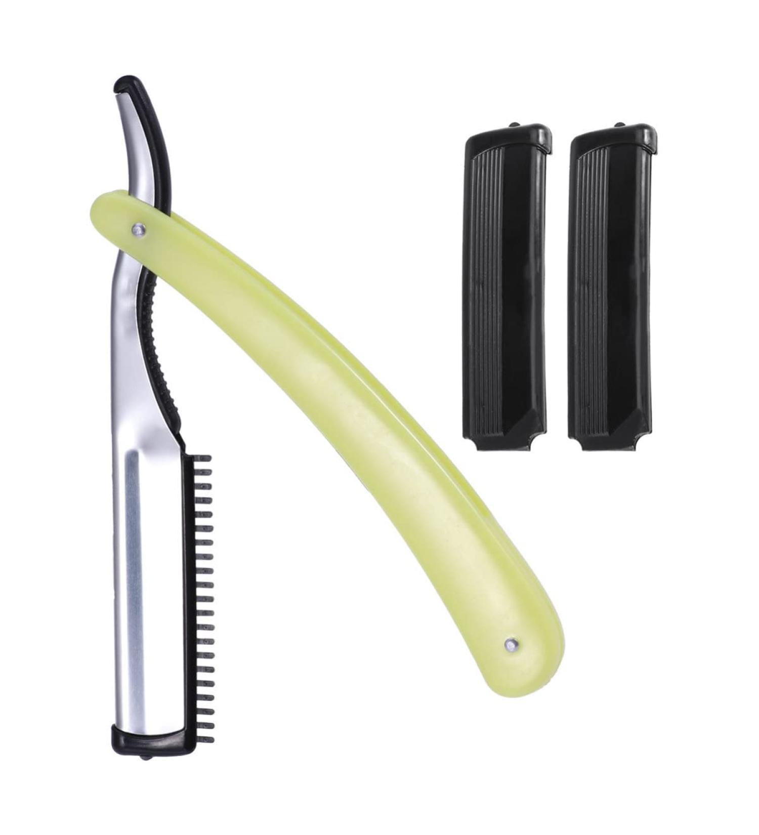 EXCEART Folding Straight Razor - Premium Manual Shaving Razor for Effortless Grooming | International Shipping Available - Buy Online on GoSupps.com