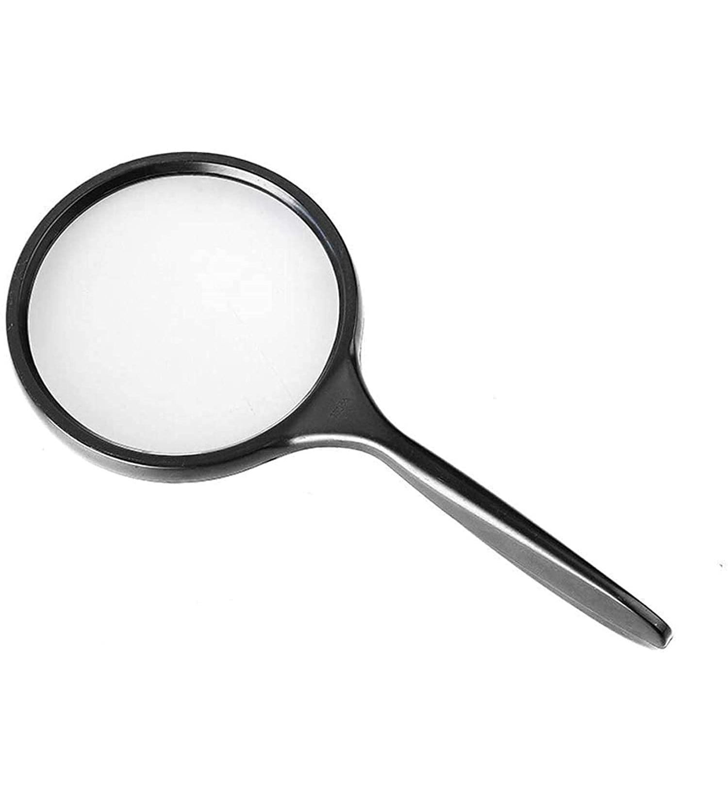 Magnifier 5X Ren's Magnifier Optical Lens 100 Mm Diameter Reading Handheld for Reading Crafts Repair Magnifier Black Lofty Ambition - Buy Online on GoSupps.com