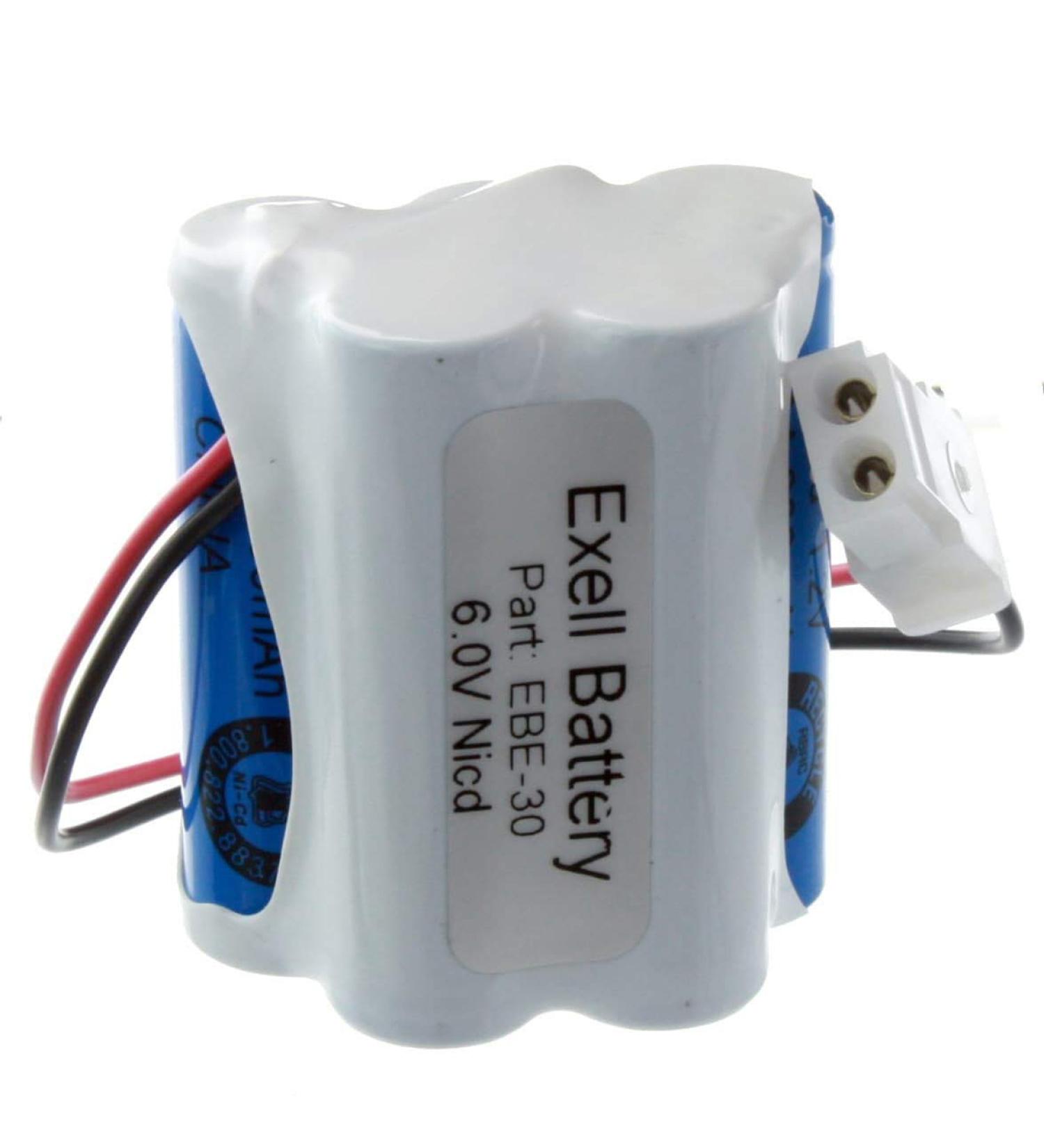 Buy Exell Emergency Lighting Battery - Replacement for GE 6040100560410C5 NIC0099 & More - Fast International Shipping - Buy Online on GoSupps.com