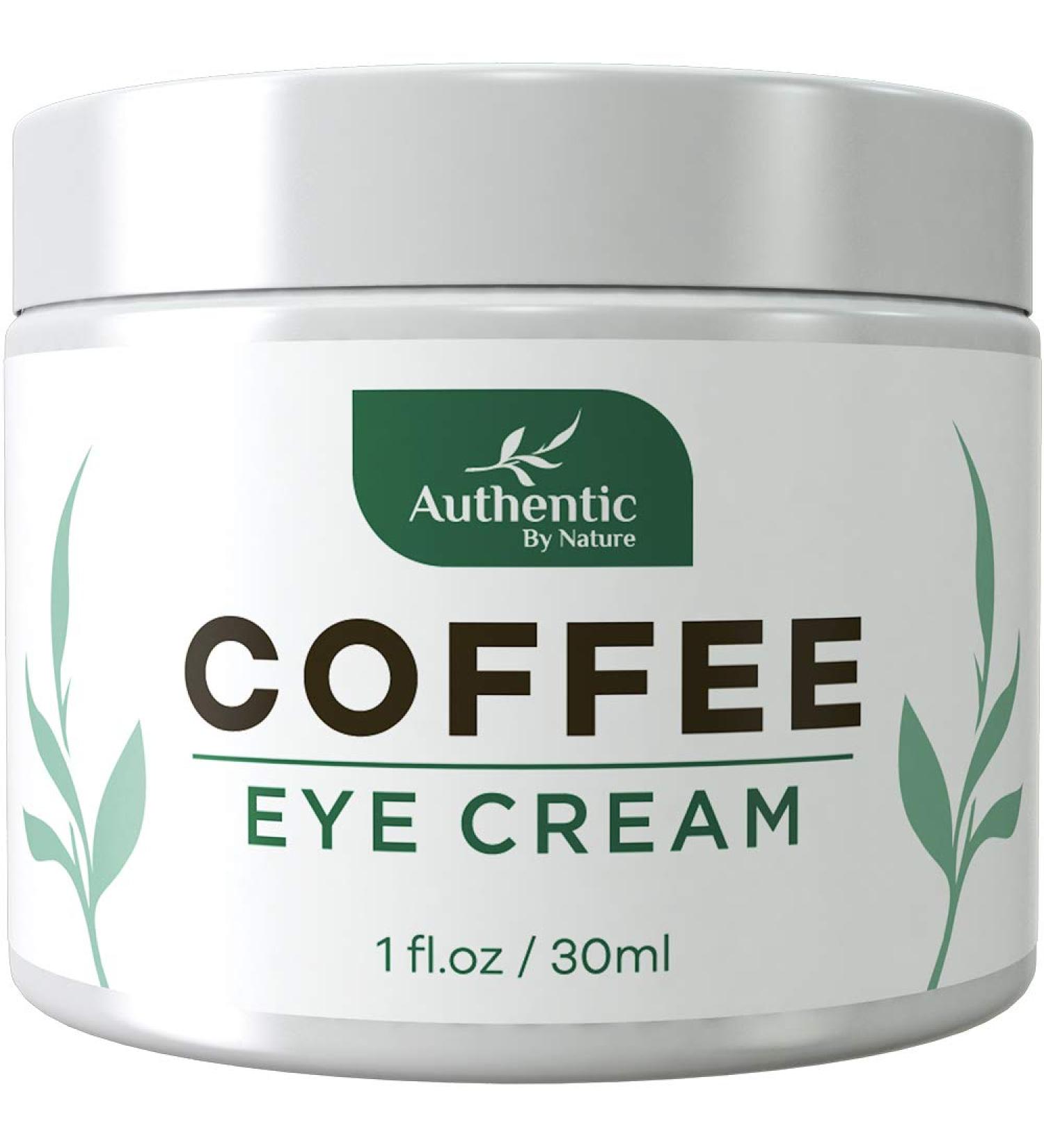 Anti-Aging Caffeine Eye Cream for Dark Circles, Bags & Puffiness - Eye Lift Treatment with Coffee, Avocado Oil, Algae & Vitamin C for Women & Men - Buy Online on GoSupps.com