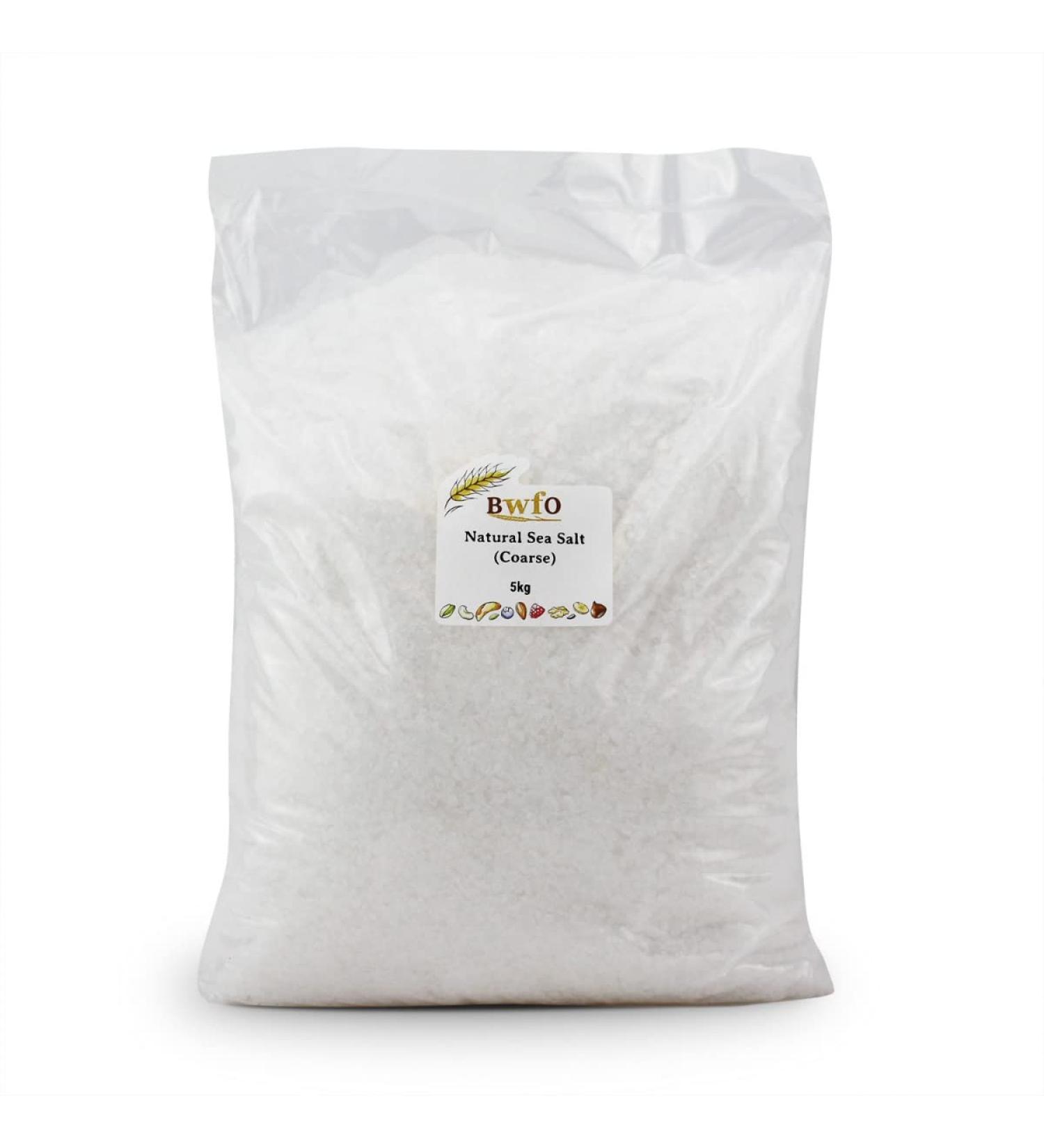 Natural Sea Salt (Coarse) 5kg (BWFO)