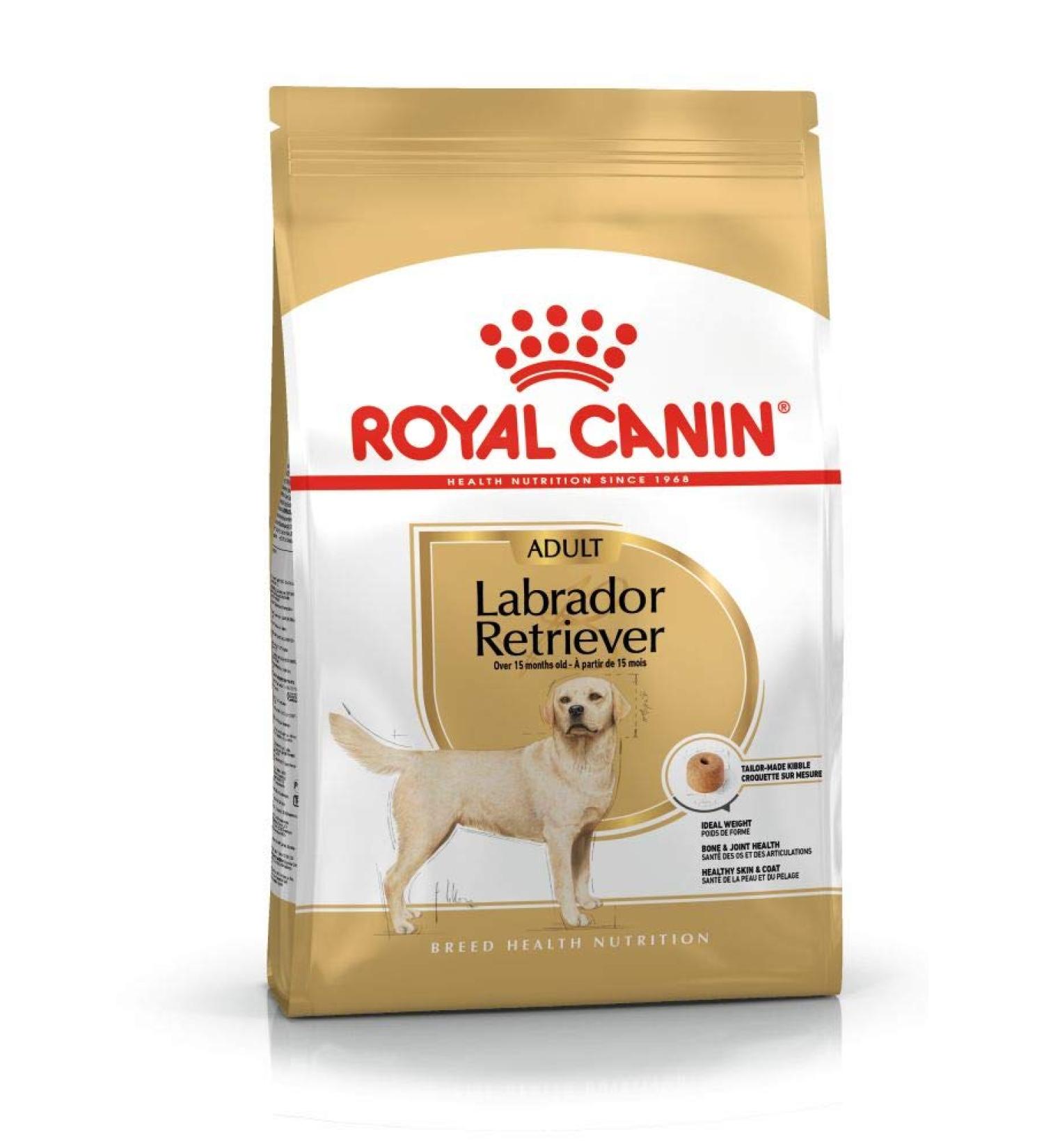 Royal Canin Dog Food Labrador Retriever Dry Mix 12kg - Buy Online on GoSupps.com