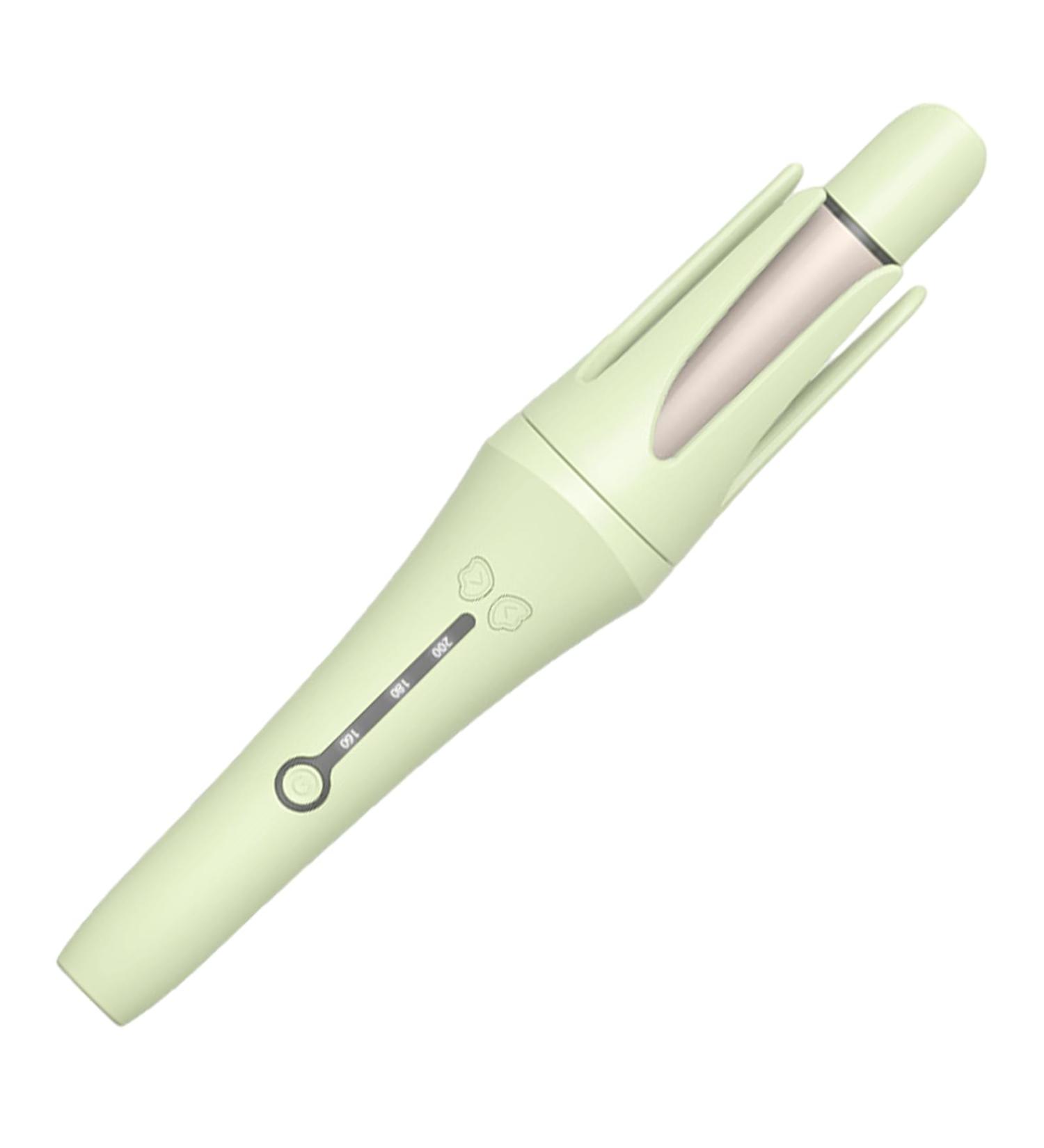 Muflydo Hair Curler Automatic Detangling Curling Stick Wand Fast Heating - Ions Hair Iron Curler 3 Adjustable Temps Hair Crimper Waver Hair Tool for Most Hair Types 28MM Green - Buy Online on GoSupps.com