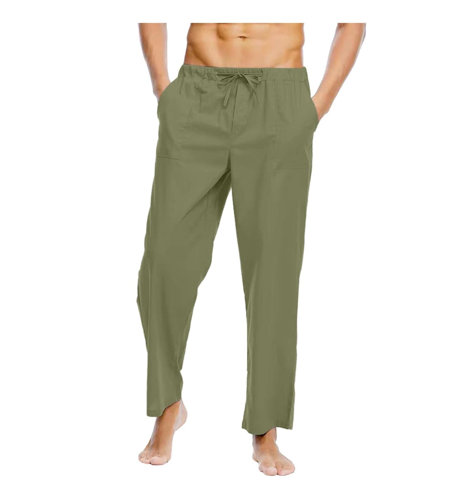 Cargoose Women s Casual Plus Size Ganz-Year-Fit Pants - All Single-Colored Cotton Linen Loose Training Pants with Pockets - Perfect for Beach Fashion - Buy Online on GoSupps.com