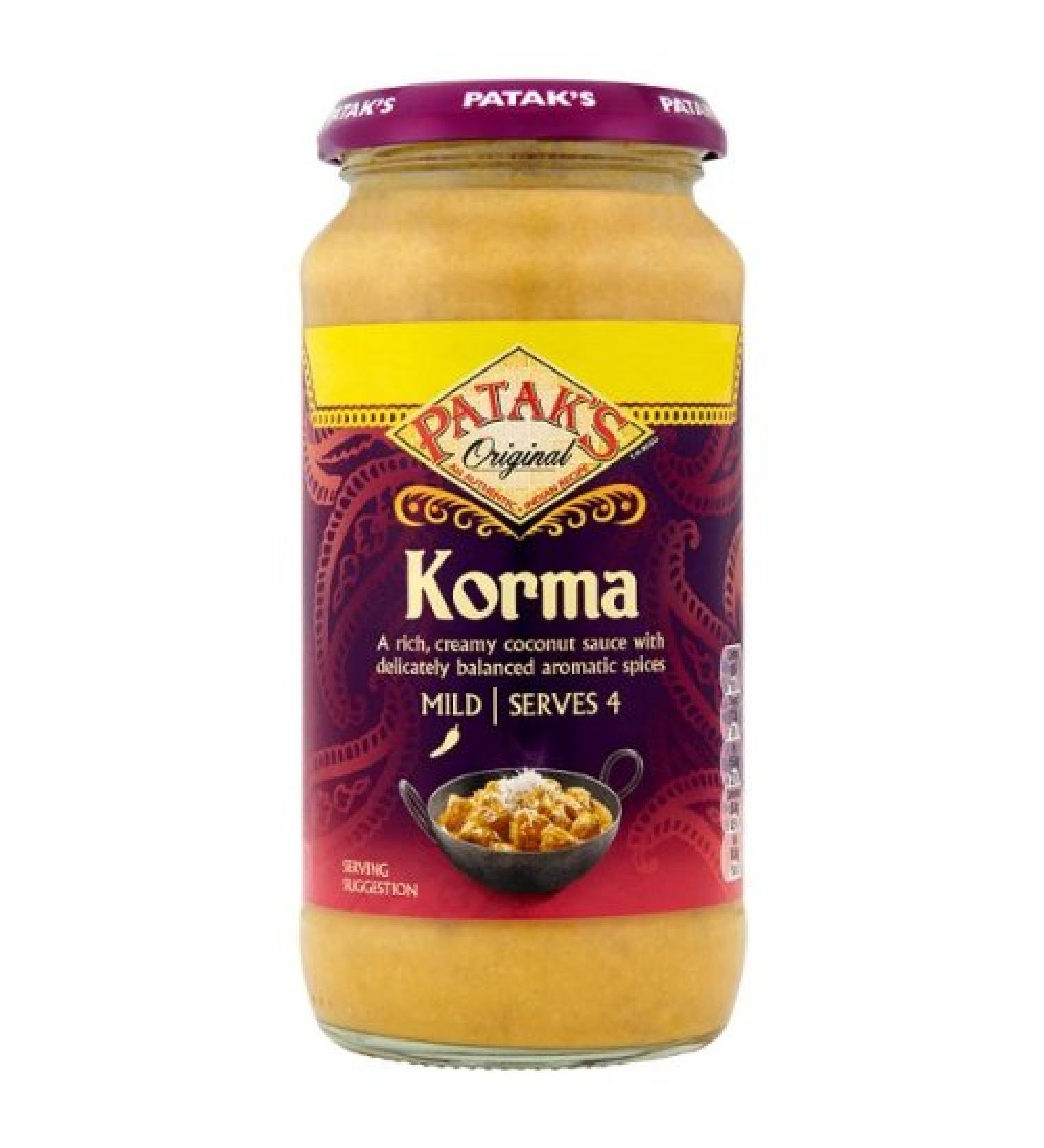 Patak's Patak's Korma 450 g Sauce Pack of 6