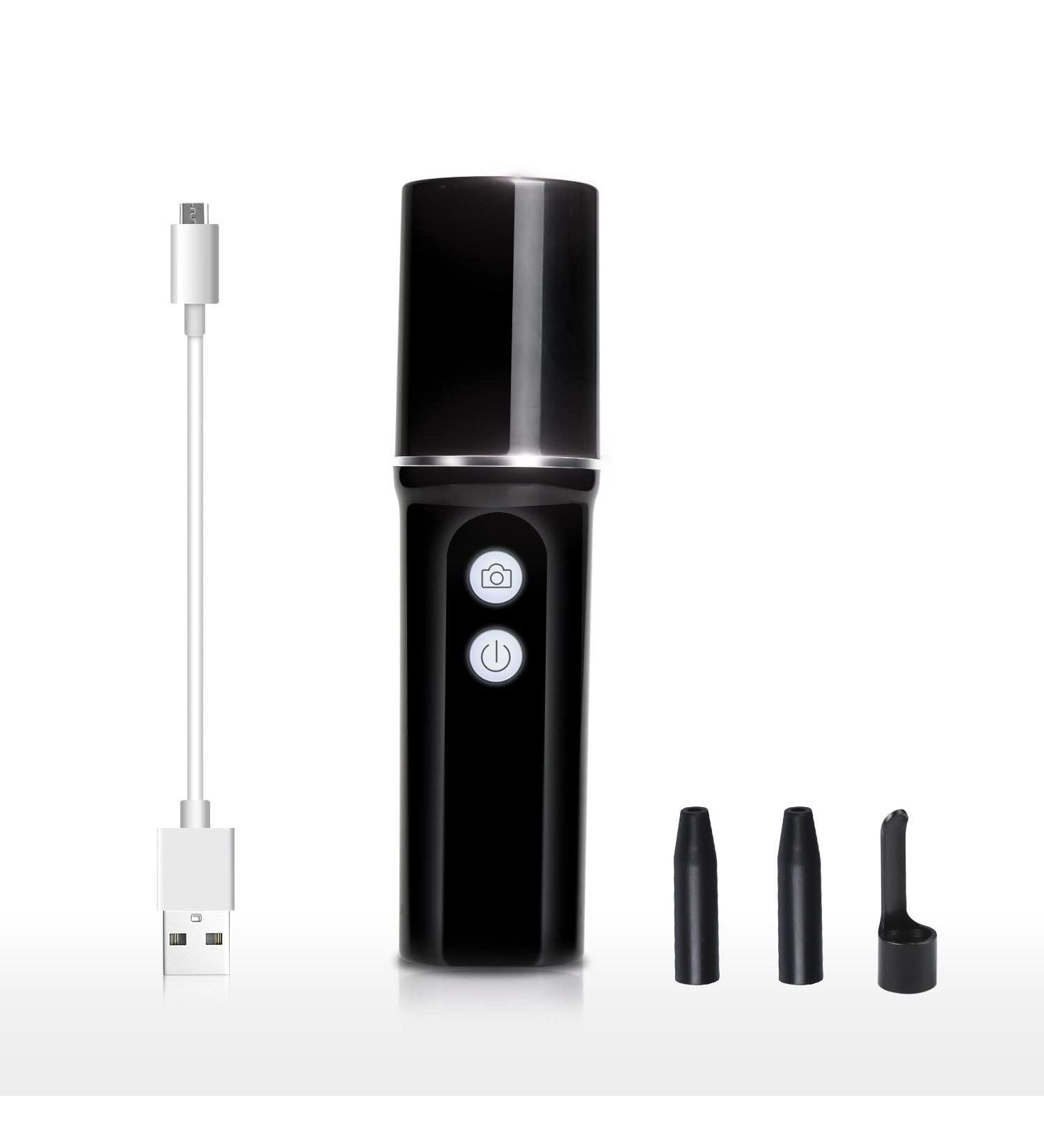 KANDUO Ear Curette Ear Cleaner with Camera Earwax Remover Tool with 500 Megapixel HD Ear Camera 6 Low-Temp LED Lights Ear Cleaner with LCD Screen for Kids Adults - Buy Online on GoSupps.com