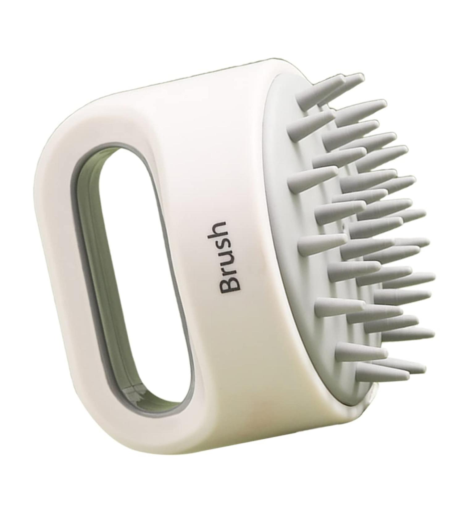 Mikinona Scalp Massage Brush for Shampoo Soft Shower Brush for Deep Cleaning Head Massage Suitable for Thick Curly Baby Hair Easy Use Portable - Buy Online on GoSupps.com