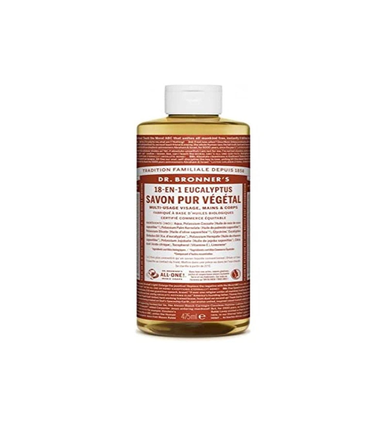 Dr Bronner's Eucalyptus Liquid Soap 475 ml