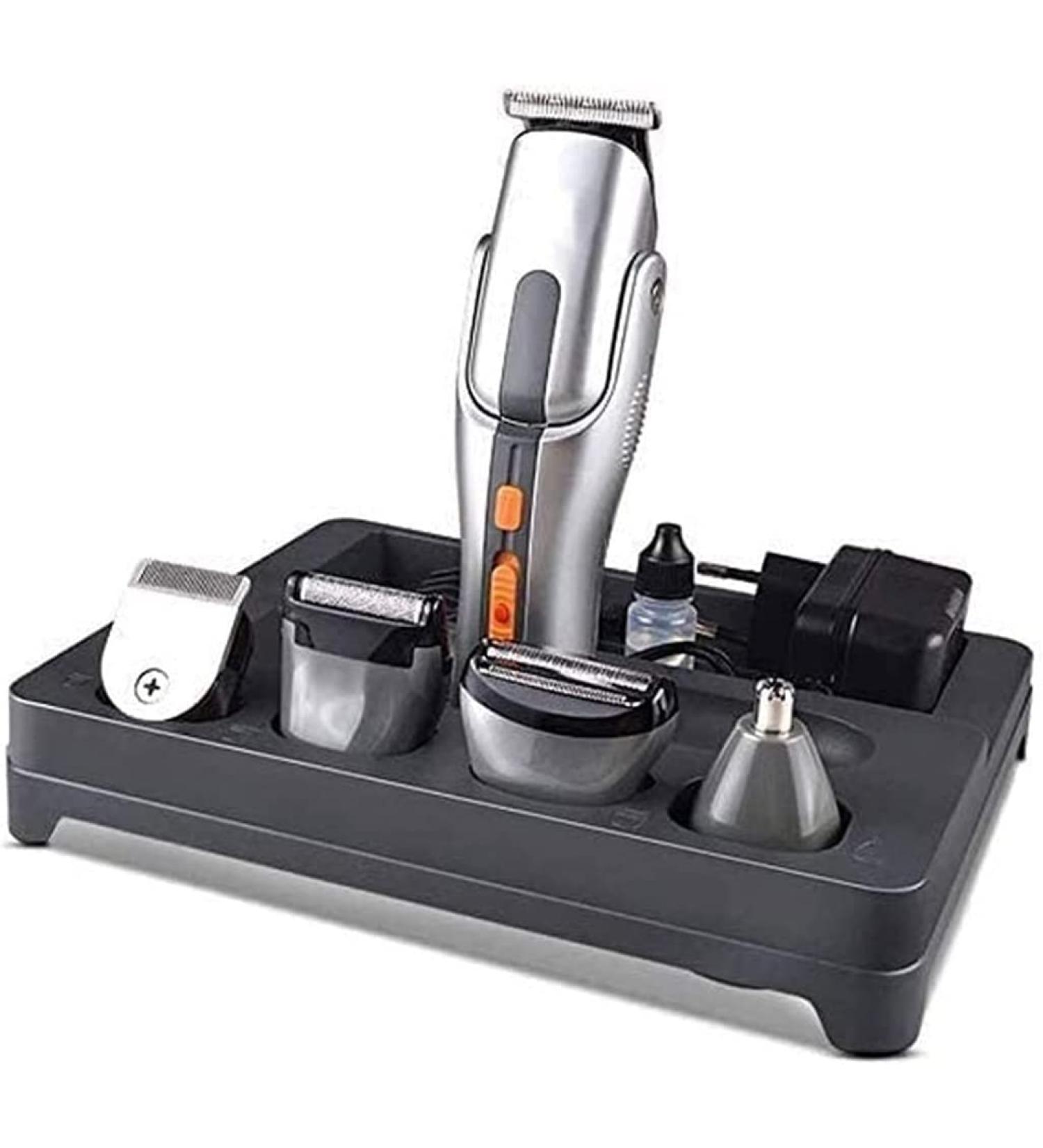 5 in 1 Men's Grooming Kit - Professional Beard Trimmer & Multi-Purpose Clippers | Rechargeable Waterproof Nose & Ear Trimmer for Father Husband Boyfriend - Buy Online on GoSupps.com