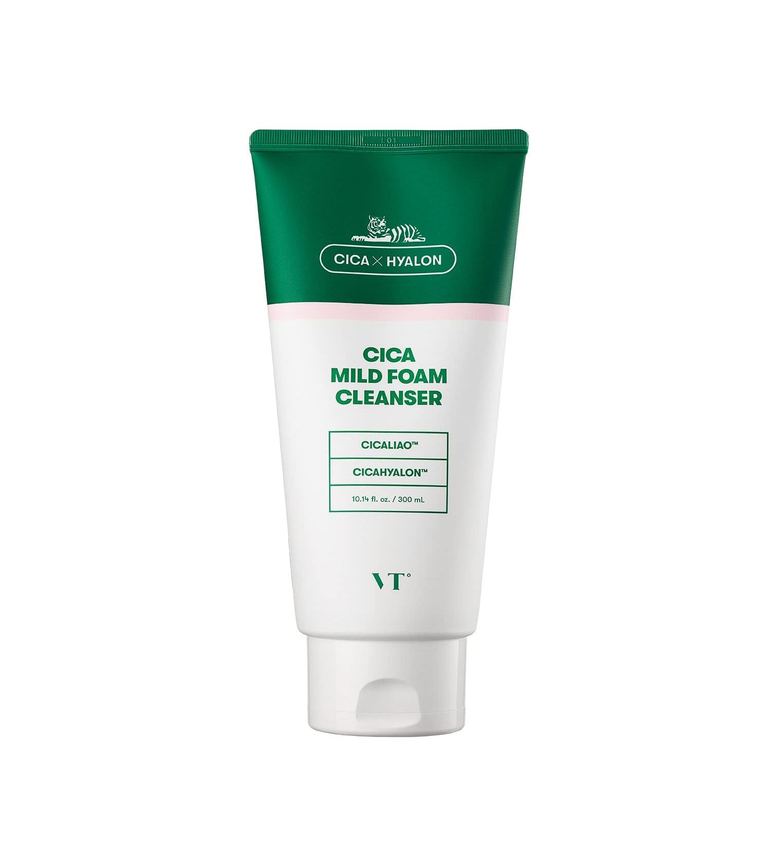 Buy VT COSMETICS CICA Foam Cleanser 10.1 fl oz - Best Face Cleanser for All Skin Types | International Shipping Available - Buy Online on GoSupps.com