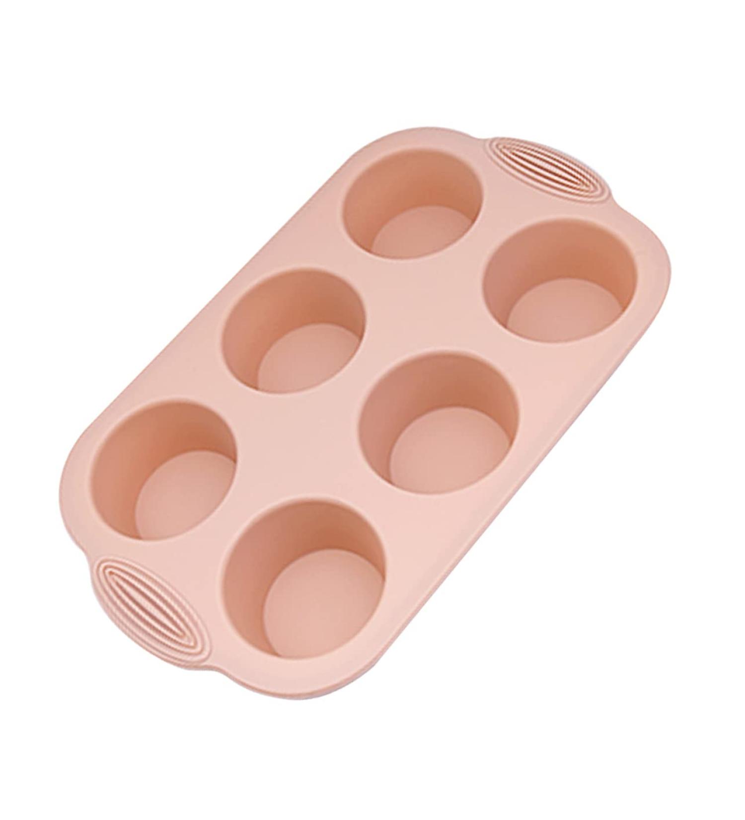 Zerodeko 1pc Cake Mold Silicone Molds Rubber Cookie Candy Cooking Fondant Pastel Paper Cups Baking Mold Epoxy 30x20.5cm Pink - Buy Online on GoSupps.com