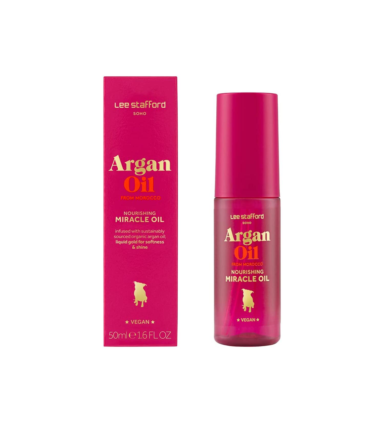 Lee Stafford ArganOil Nourishing Miracle Oil - Transform Your Hair with Nourishing Argan Oil - Buy Online on GoSupps.com