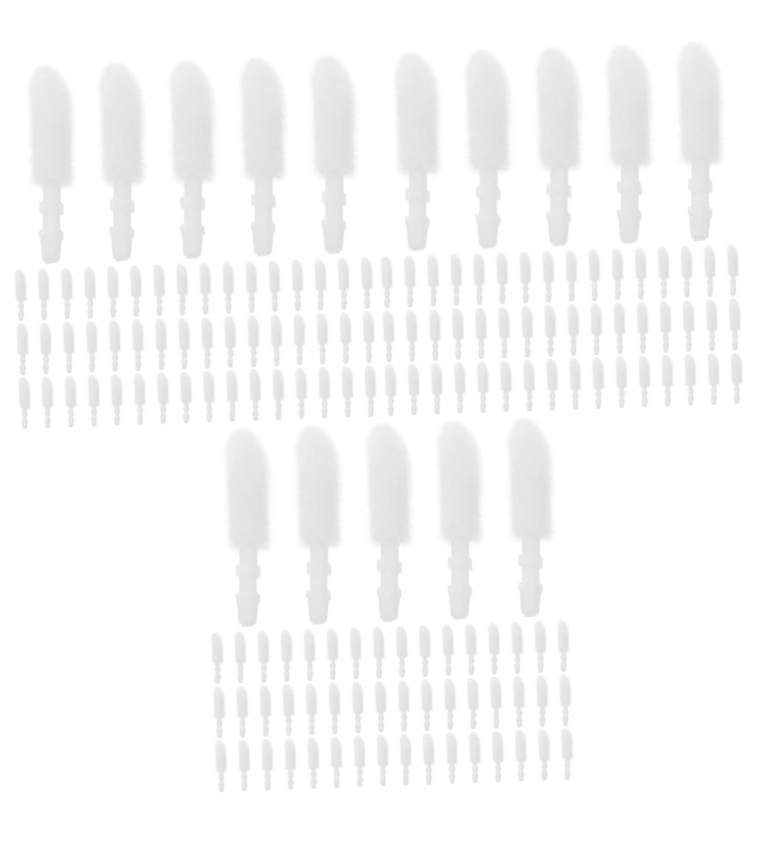 FRCOLOR 900 Pcs Lip Brush Replacement Heads - Lip Gloss Applicators Eyebrow & Eyeshadow Brushes - Travel-Friendly White Component - Buy Online on GoSupps.com
