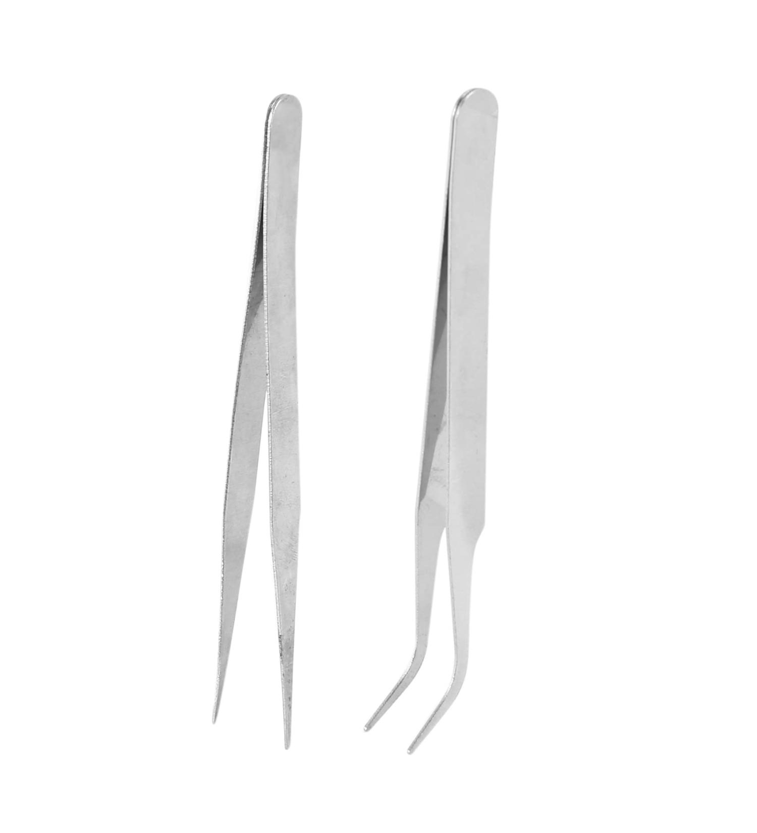 Luejnbogty 2 x Rhinestone Tweezers for Rhinestone Accessories for Nail Design Perfect for Both Professional Studios and Home Use. - Buy Online on GoSupps.com