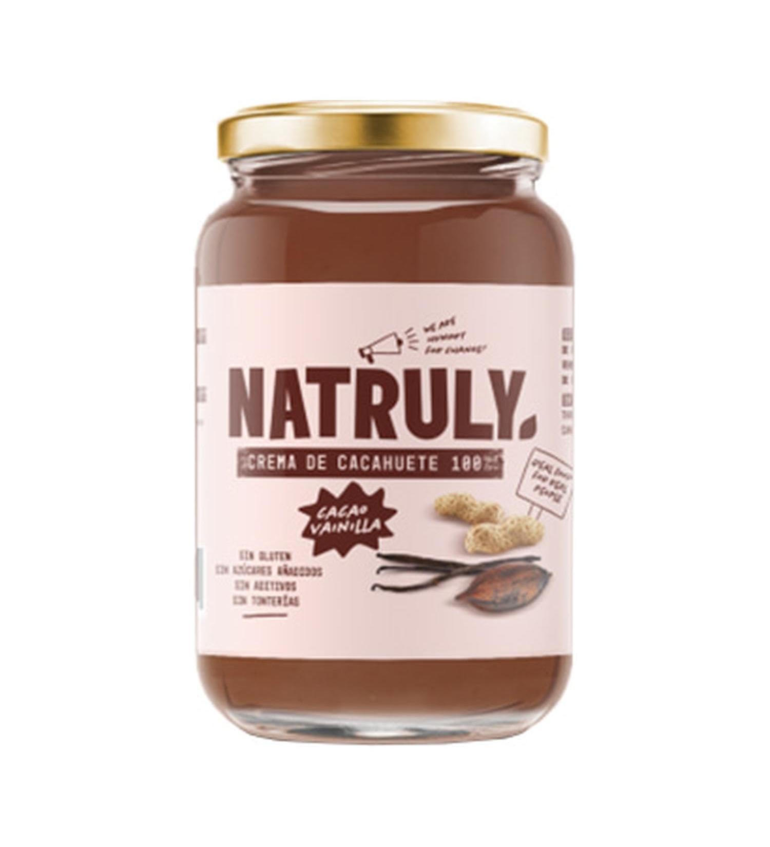 Natruly Peanut butter cream cocoa and vanilla 500 g Natruly