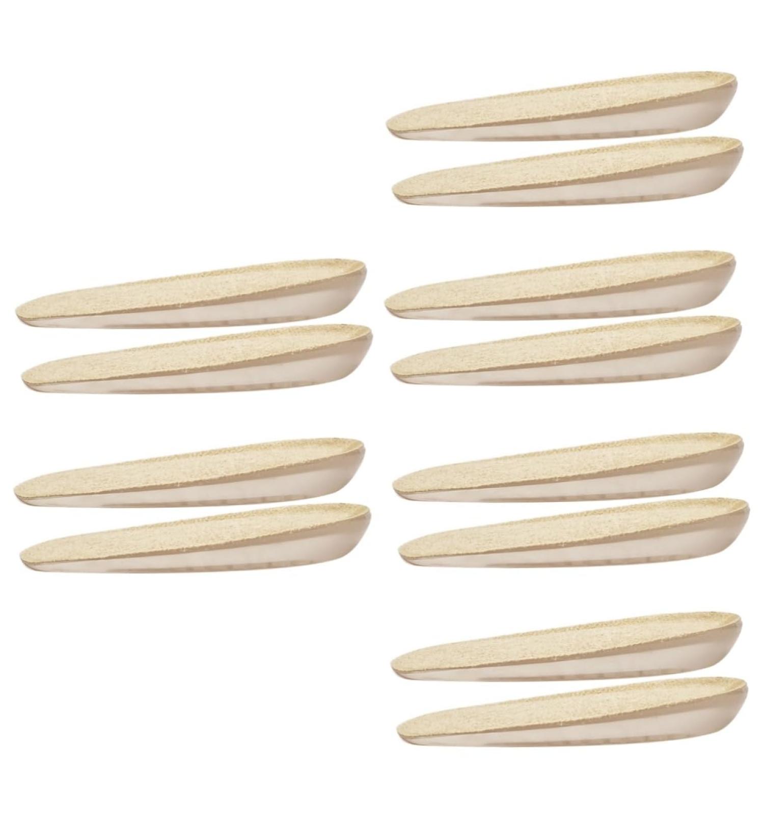 Mobestech 6 Pairs Booster Pad Insoles for Achilles Tendonitis - Height Increasing Heel Lift Pads - Orthopedic Gel Insoles for Men - Buy Online on GoSupps.com