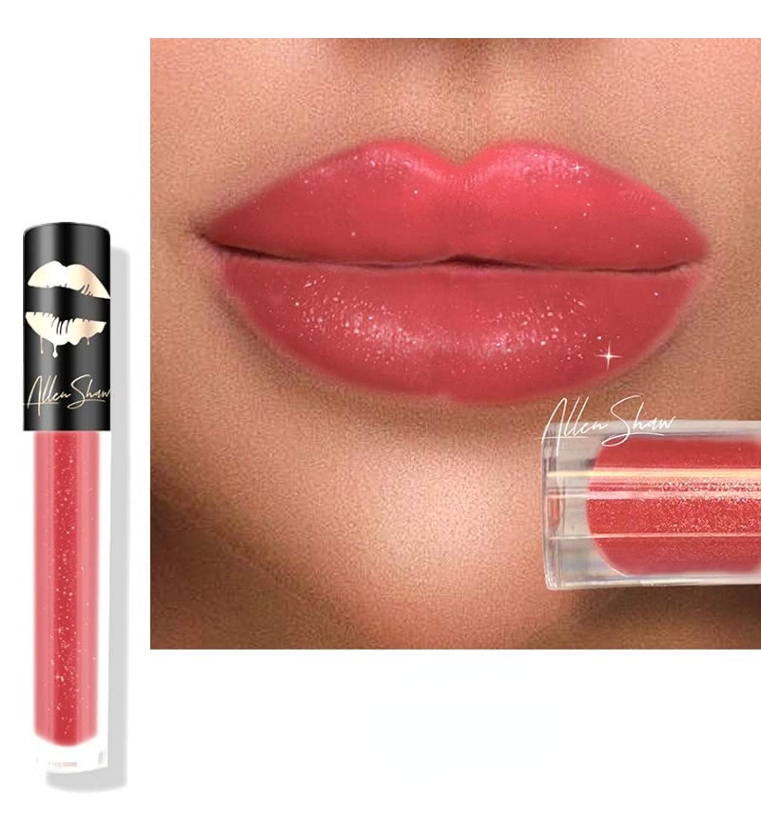  G n rique Interookie Matte Lip Glaze Bling Matte Lip Color Lipstick Crystal Diamond Fine Glitter (208) - Buy Online on GoSupps.com