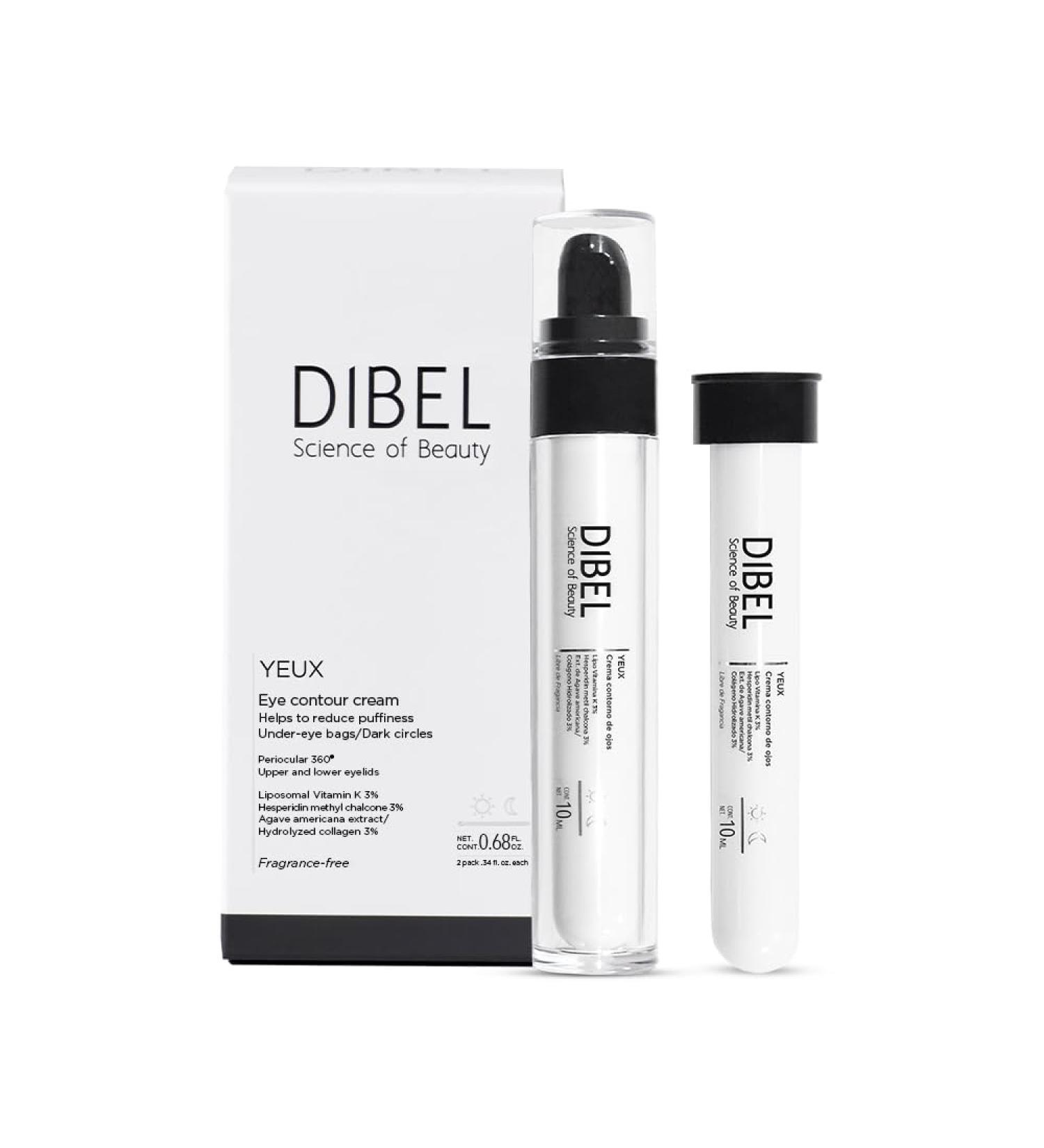 Dibel Yeux Eye Contour Cream - 360 Periocular Care | Anti-Aging Expression Line Prevention & Refill - International Shipping Available - Buy Online on GoSupps.com