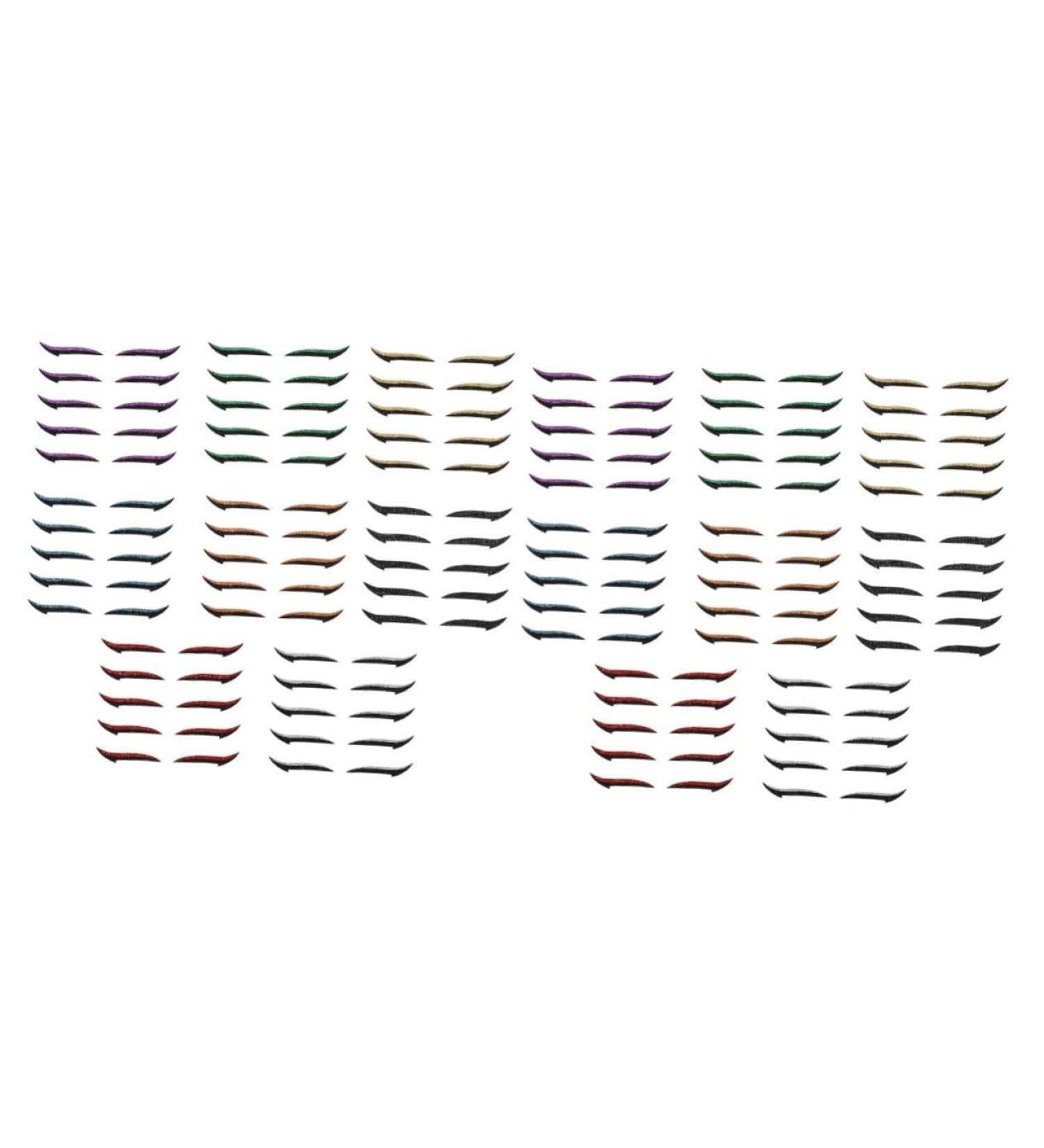 Healvian 80 Pairs Eyeliner Eyelid Line Stickers Invisible Eye Line Strips Glitter Stickers Stiker Plastic - Buy Online on GoSupps.com