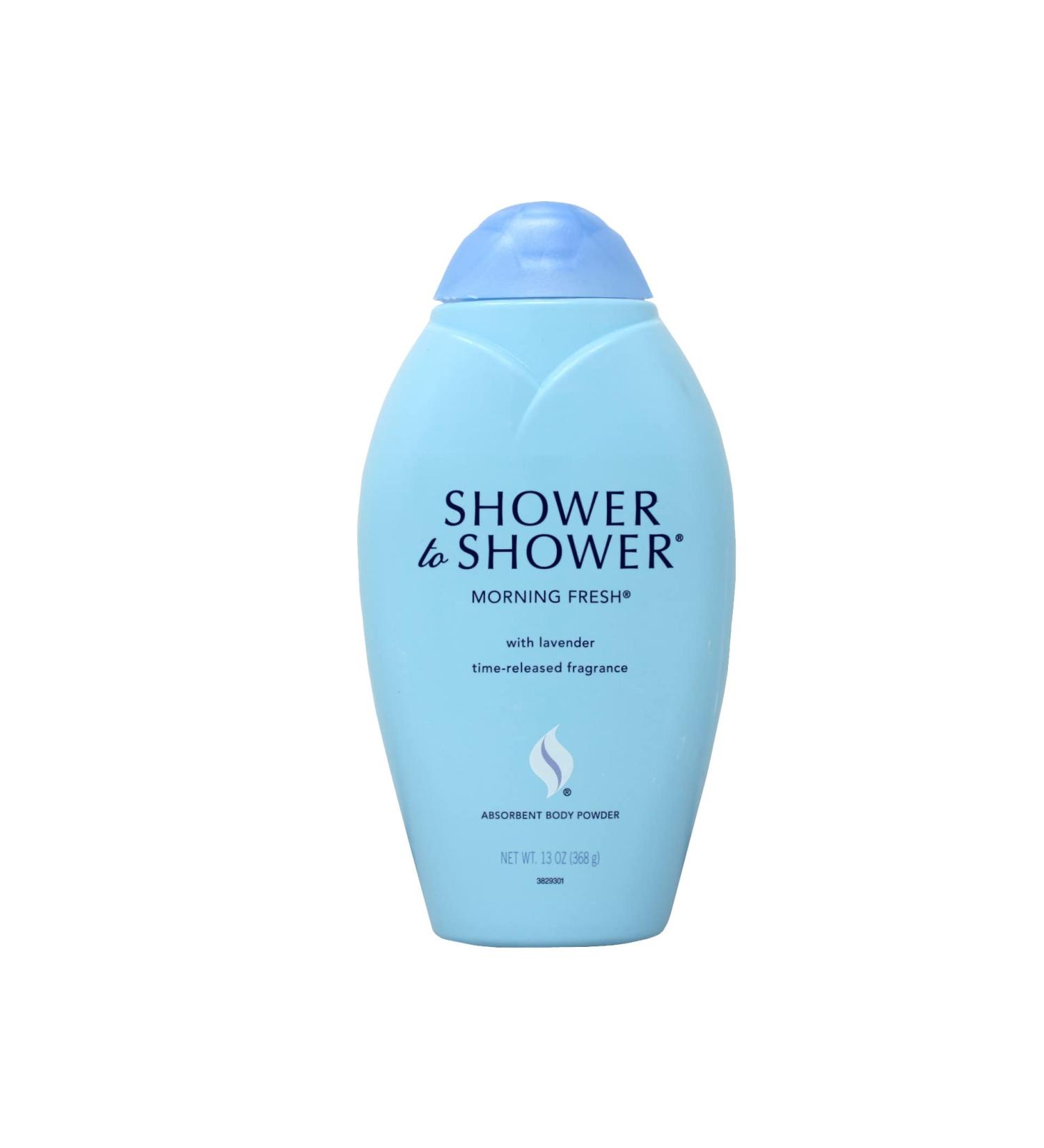 Buy SHOWER TO SHOWER Body Powder Morning Fresh 13 oz - Pack of 10 | International Shipping Available - Buy Online on GoSupps.com
