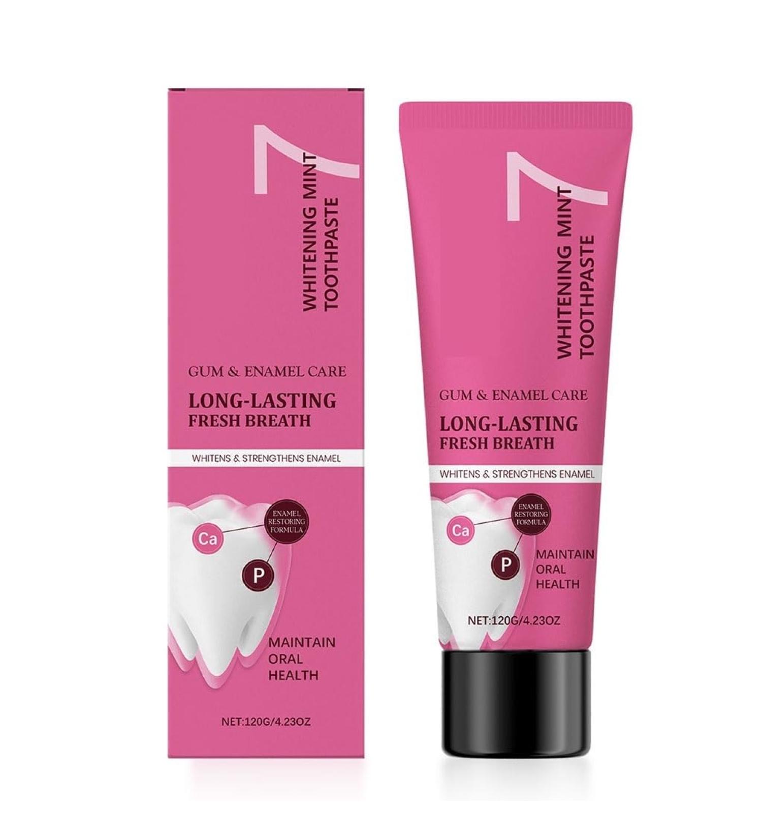 Mint Toothpaste - Removes Tooth Odors Provides Cooling & Soothing Sensation Has Mint Scent(5pcs) - Buy Online on GoSupps.com
