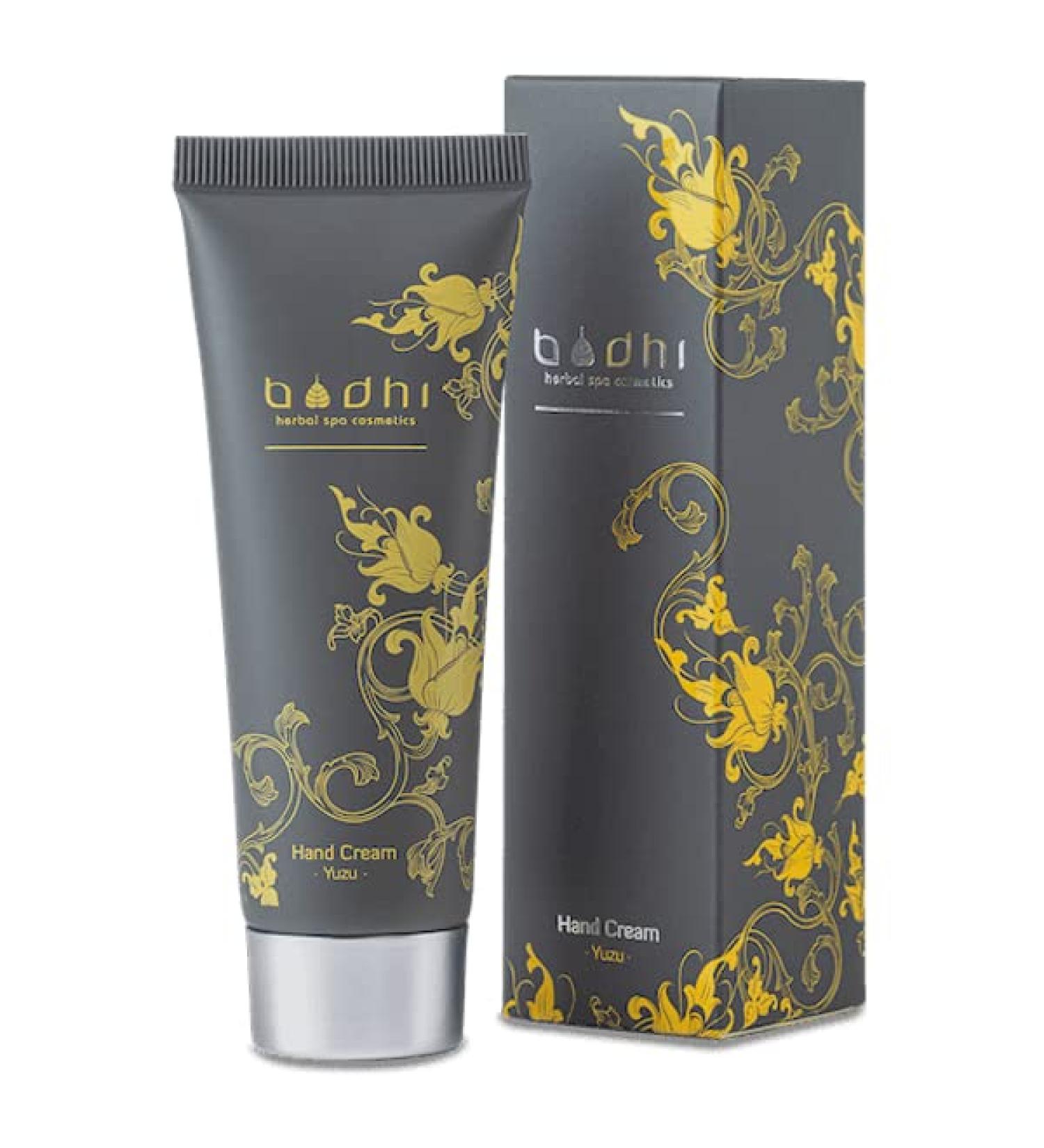 BODHI YUZU Hand Cream 50g | With Vegetable Oils | Shea Butter & Cocoa Butter | Regenerating | Organic & Vegan - Buy Online on GoSupps.com