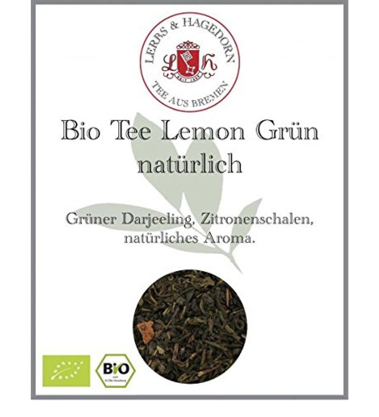  Lerbs & Hagedorn Organic Natural Lime Green Tea 1kg - Buy Online on GoSupps.com