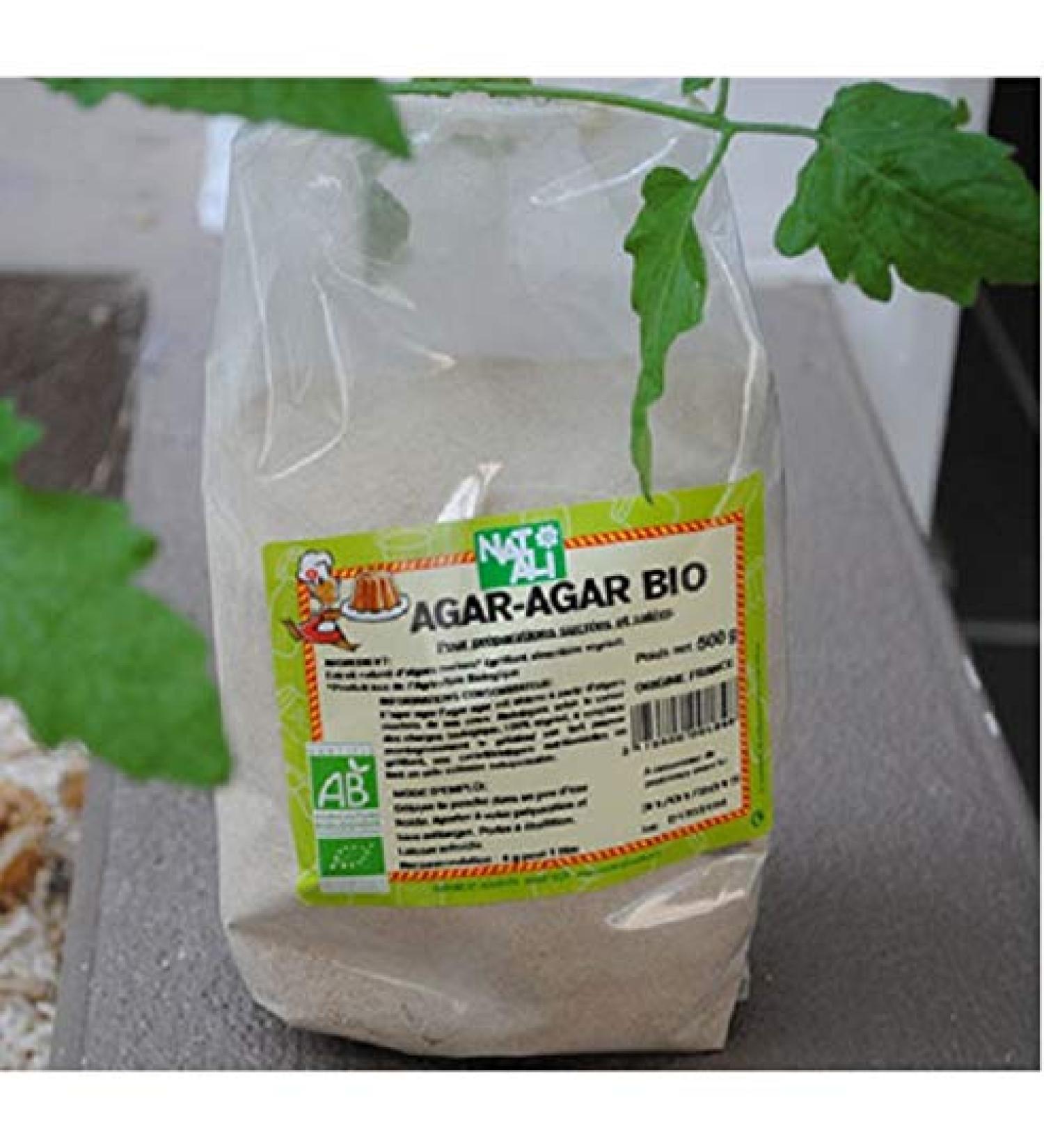 Natali - Organic Agar-Agar 500G - Sold per unit - Buy Online on GoSupps.com