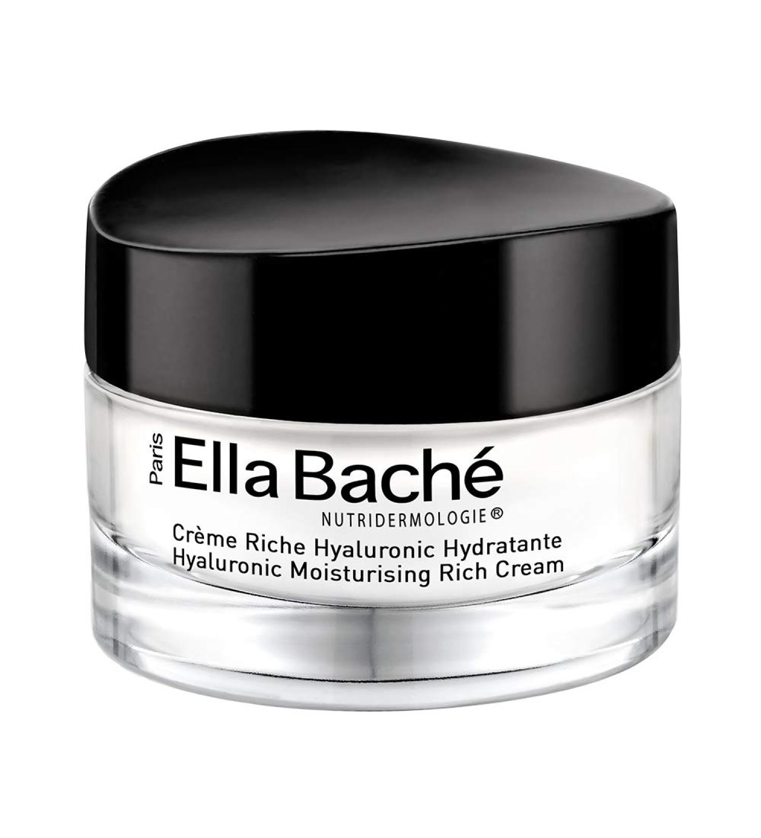 Hyaluronic Moisturising Rich Cream | Rehydrates & plumps the skin with a formula enriched with hyaluronic acid & omega 9 for an instant shot of hydration and comfort | Made in France | 50 ml - Buy Online on GoSupps.com