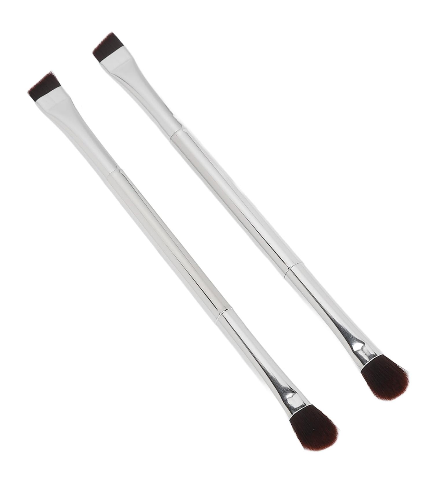 Ultra Thin Eyebrow Brush Set - 3Pcs Angled Precision Makeup Brushes for Eyeshadow - Lightweight & Compact for Home & Wedding Use - Buy Online on GoSupps.com