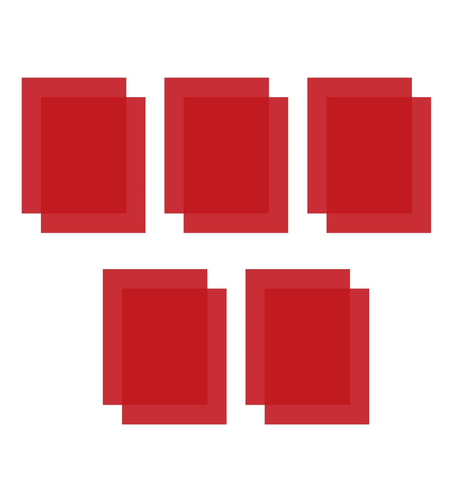 10 Pack Colored Lighting Gel Filters - Red Correction Gel Filter Sheets for Film, Video, Photo, Stage - 8.5x11 Inch Transparent Color Overlays - Buy Online on GoSupps.com