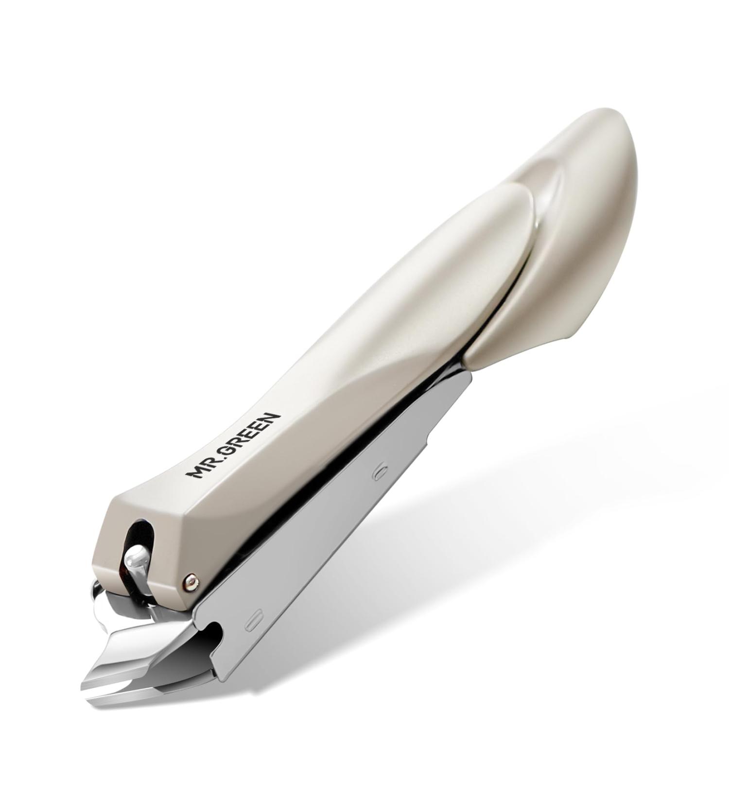 MR.GREEN Slanted Edge Nail Cutting Clippers Cuticle Nippers Tool Stainless Steel Dead Skin Oblique Tip Trimmer Manicure Scissors (Mr-1127(Small)) - Buy Online on GoSupps.com