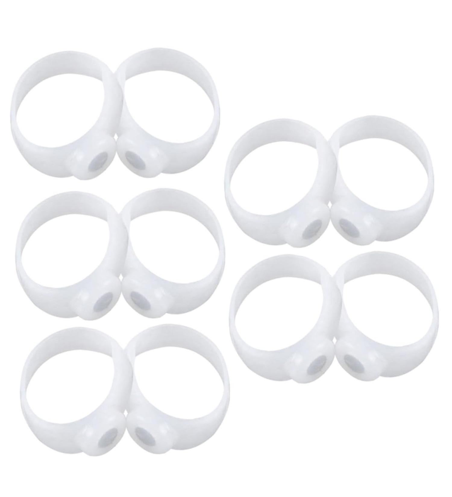 FOMIYES 20 Pairs Toe Rings - Practical Acupoint Rings for Travel & Home | Versatile Massage Covers for Feet - Buy Online on GoSupps.com