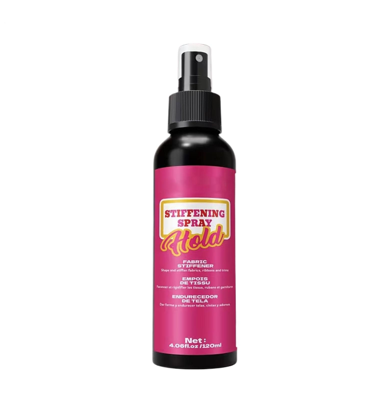Fabric Stiffening Spray 120ml Quick-Drying Long-Lasting and Multifunctional - Craft Product Fabric Stiffener Spray for Hats Wool Felt Bags Textile Projects Lace - Buy Online on GoSupps.com