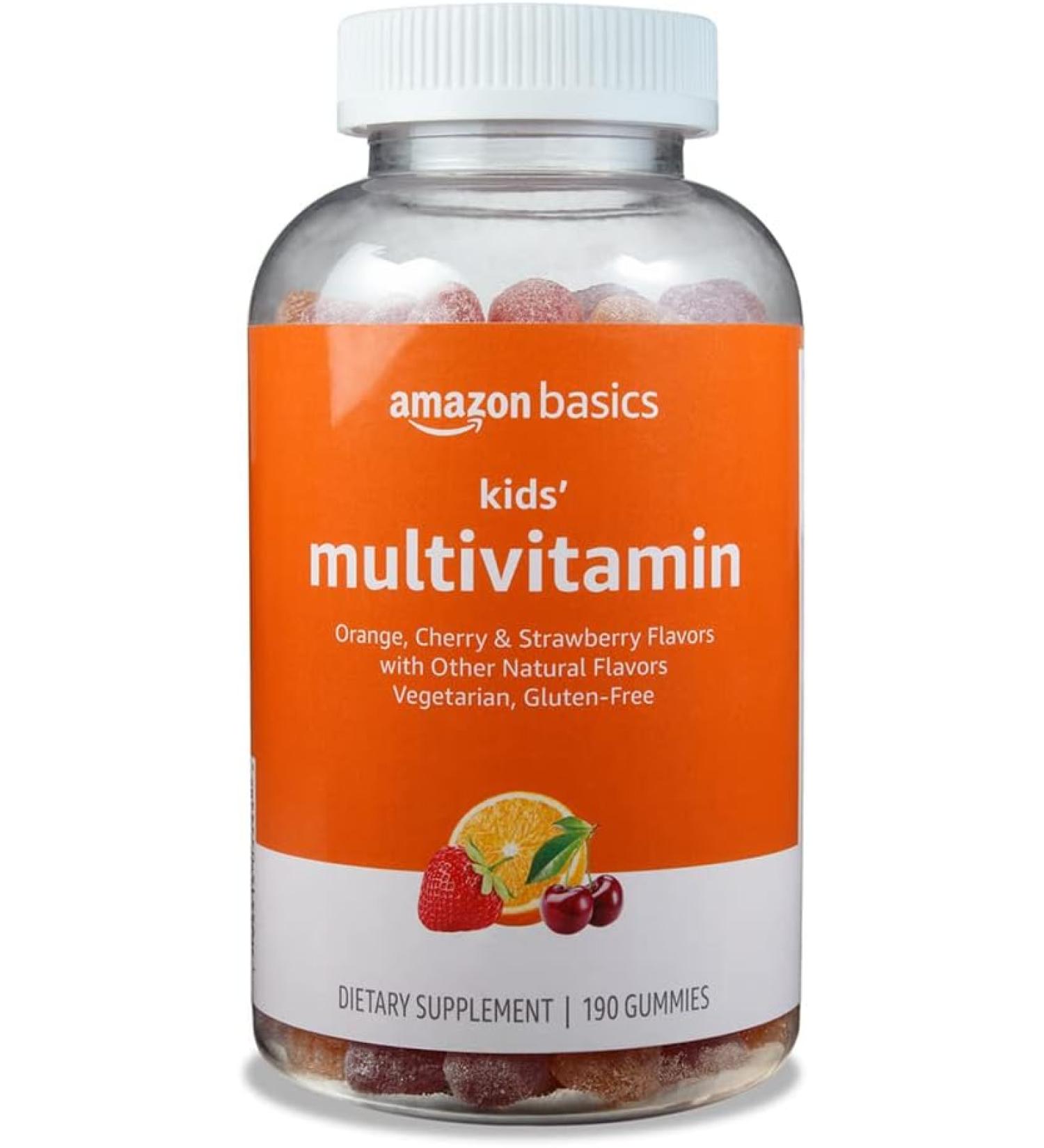 Solimo Kids' Multivitamin Gummies - 190 Count | Amazon Brand - Buy Online on GoSupps.com