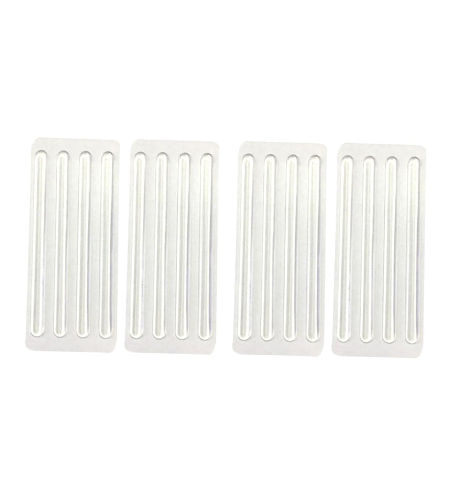 FRCOLOR 48 Pcs Clear Duct Tape Shoe Pads & Silicone Bandages - Heel Support Stickers for Women | Transparent Shoe Tape - Buy Online on GoSupps.com
