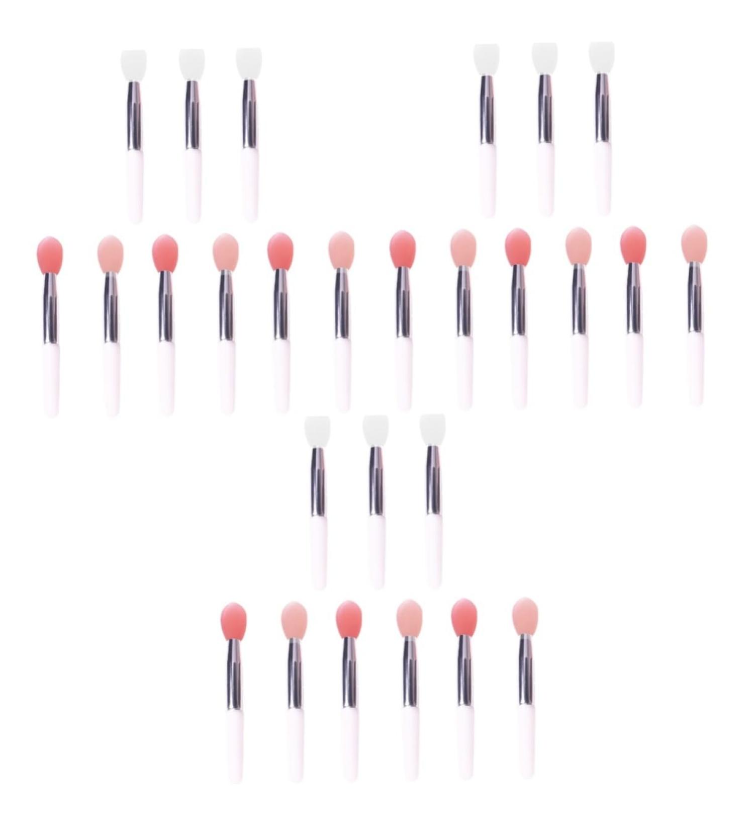 FRCOLOR 27 Pcs Silicone Lip Balm Spoon & Brush Set - Essential Beauty Tool for Lip Makeup & Eye Cleaning - Buy Online on GoSupps.com