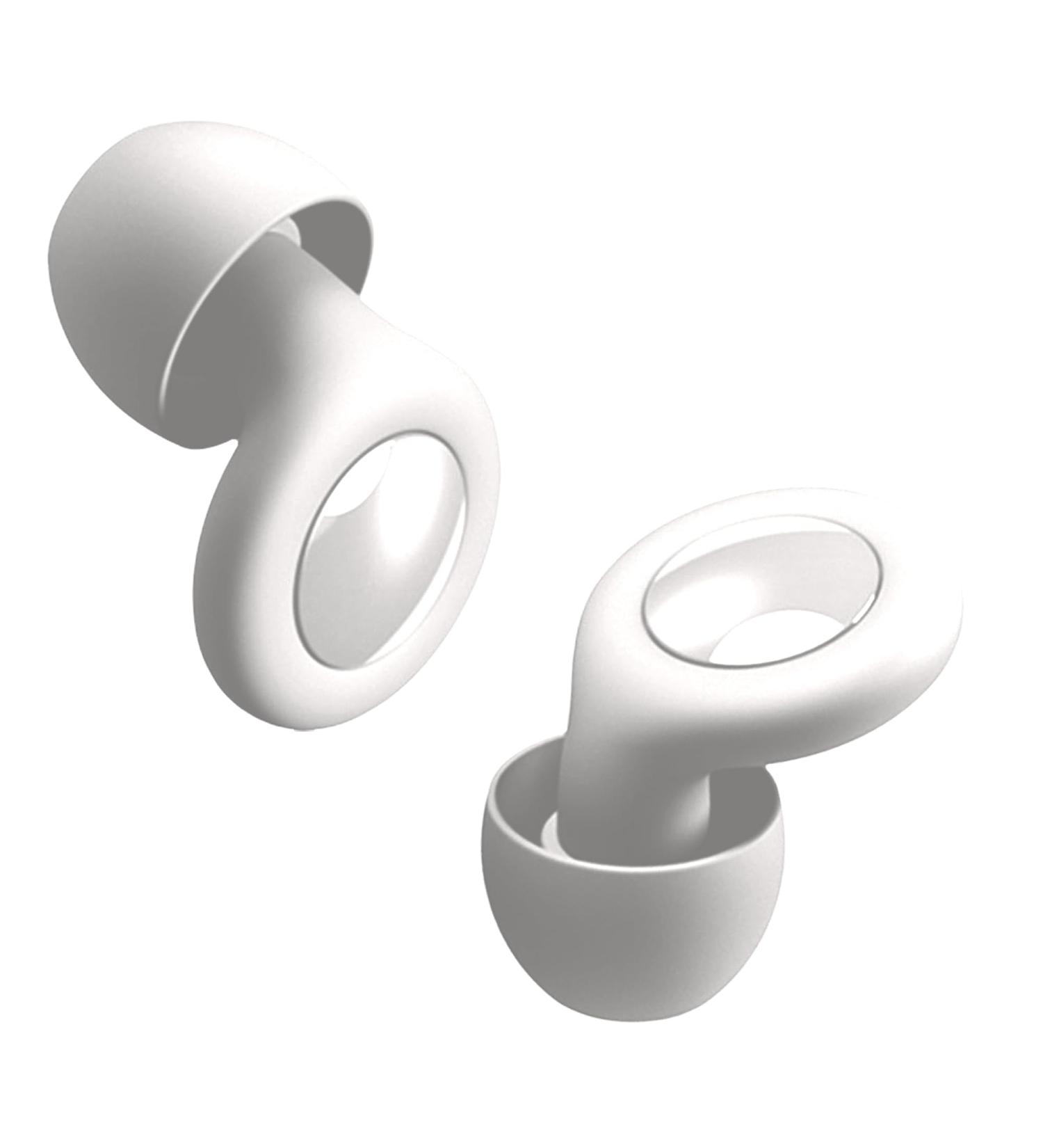 Buy Noise Cancelling Ear Plugs for Sleeping - 27dB Reusable Silicone Earplugs for Travel Concerts & Study - 8 Eartips Included - Buy Online on GoSupps.com