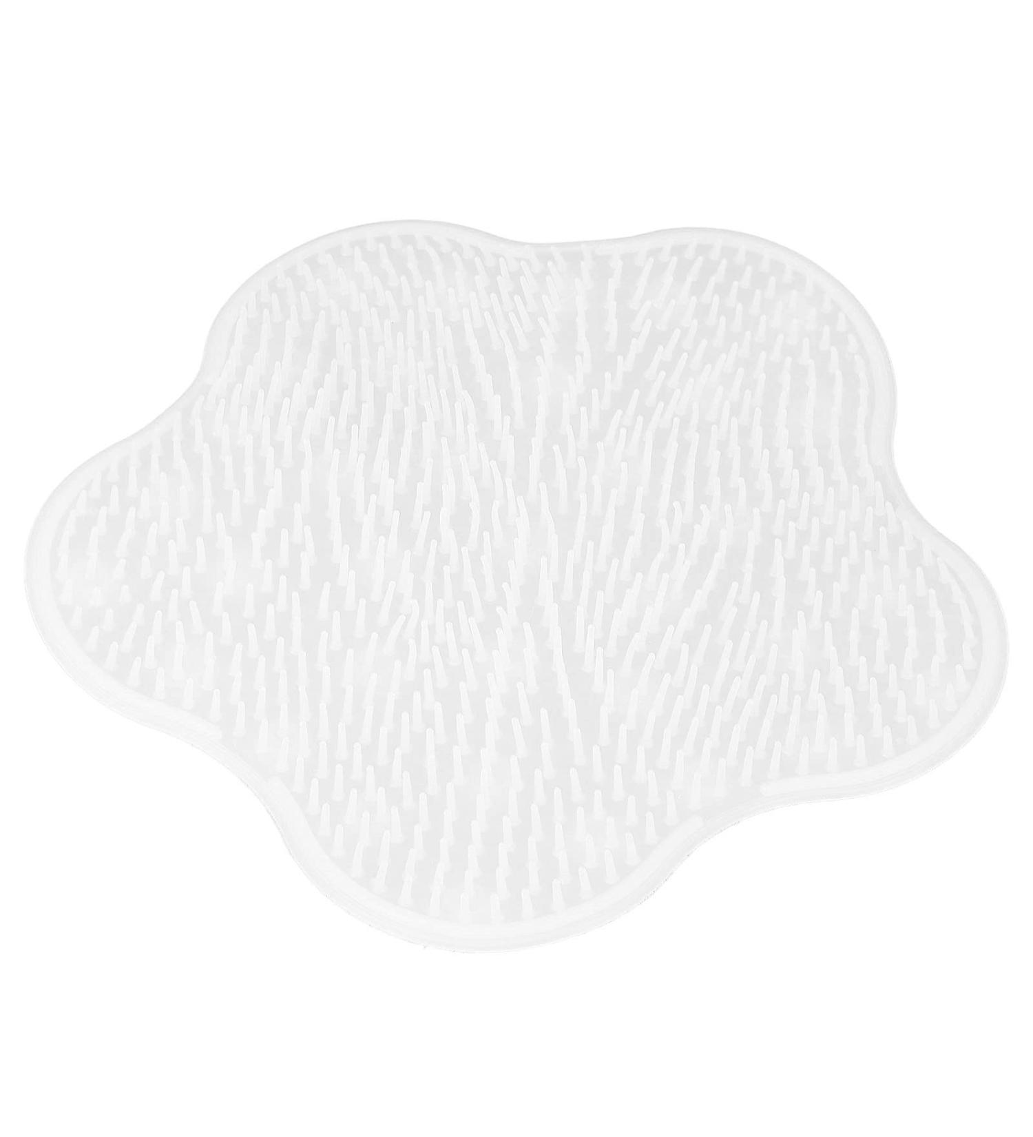 Portable Foot Friction Pad & Scrubber Deep Cleaning Peeling & Massage Pillow for Home Salon & Spa (White) - Buy Online on GoSupps.com