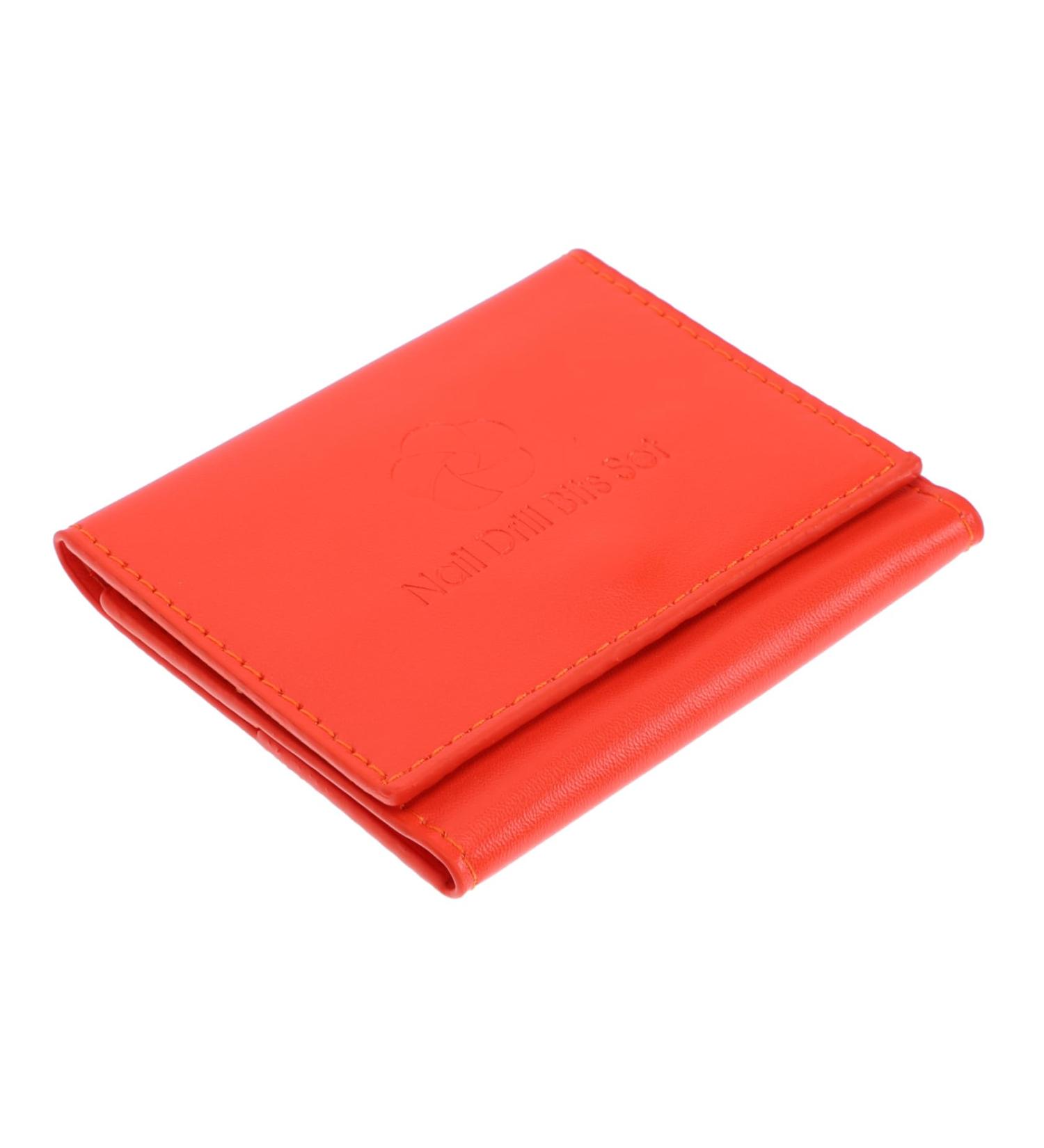 minkissy 1pc Grinding Diamond Storage Bag Nail Drill Bits Organizer Nail Bit Display Holder Nail Drill Handpiece Holder Drill Bits Holder Bit Holders Skin Portable Mobile Phone Holder 23.5x9.5cm Orange - Buy Online on GoSupps.com