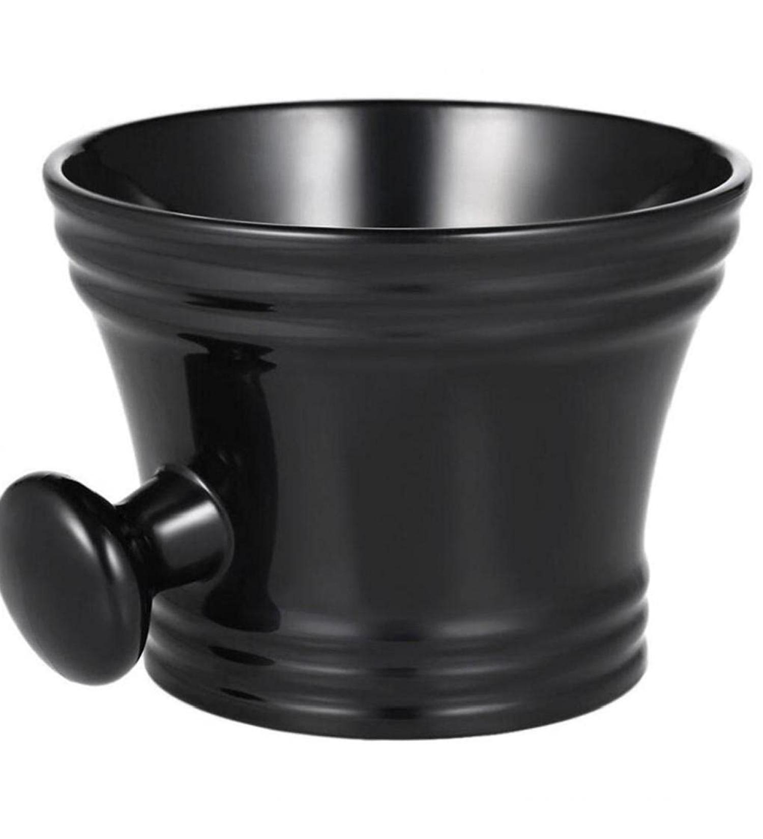 TOSSPER Barber Cleaning Soap for Razor | Professional Plastic Shaving Bowl & Handle Mug - Ideal for Men's Grooming - Buy Online on GoSupps.com
