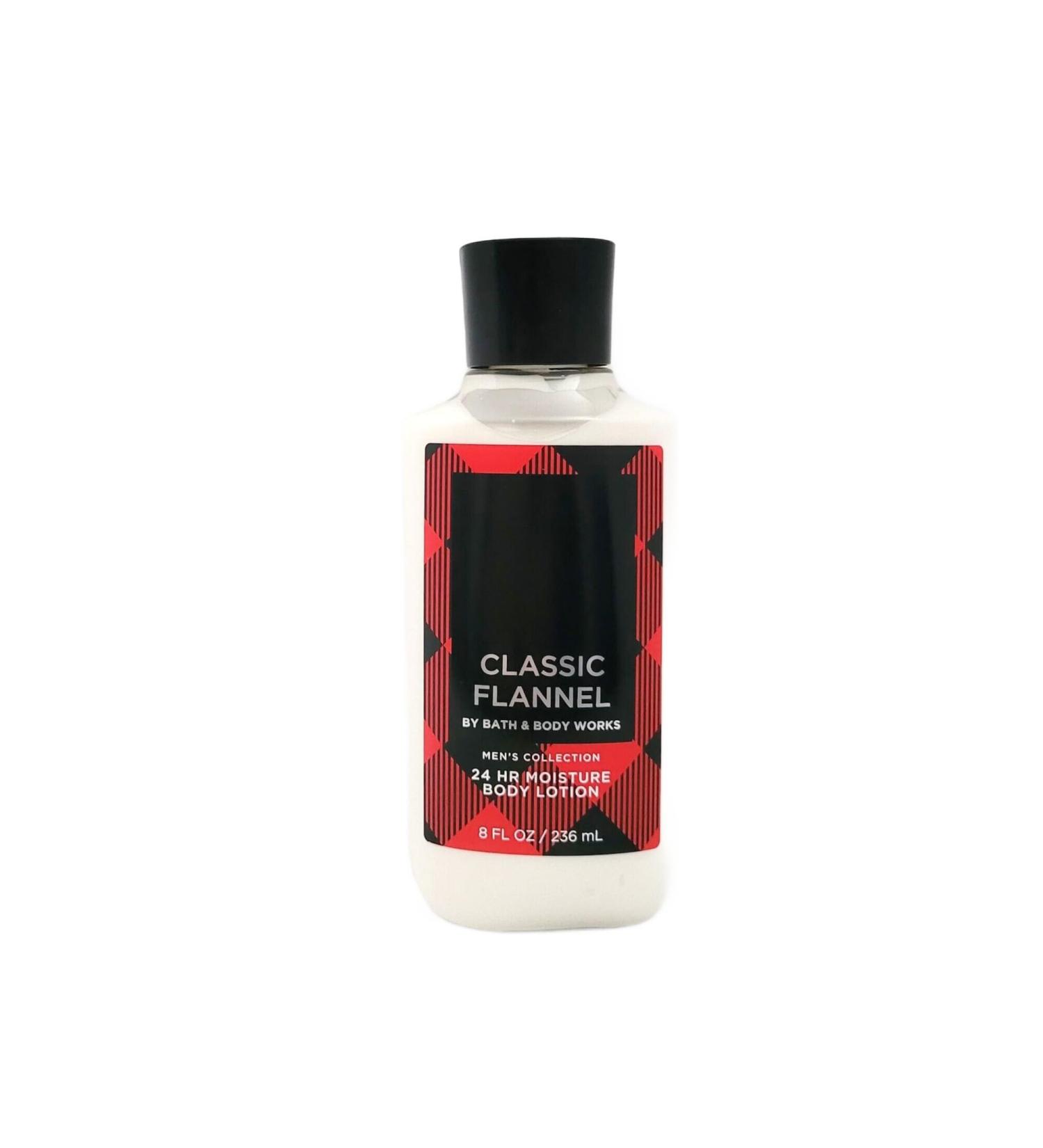 Bath & Body Works Classic Flannel Men's Collection Super Smooth Body Lotion 8 Oz (Classic Flannel)