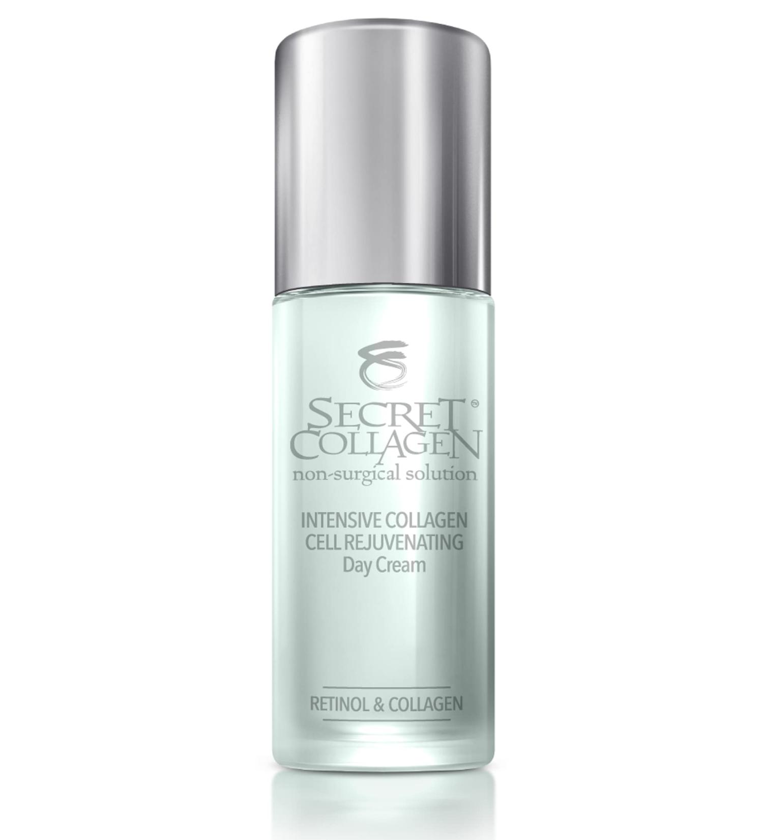 Intensive Collagen Day Cream - Exfoliating Nourishing & Anti-Aging Treatment for Wrinkles & Dark Circles - 1.7oz - Buy Online on GoSupps.com